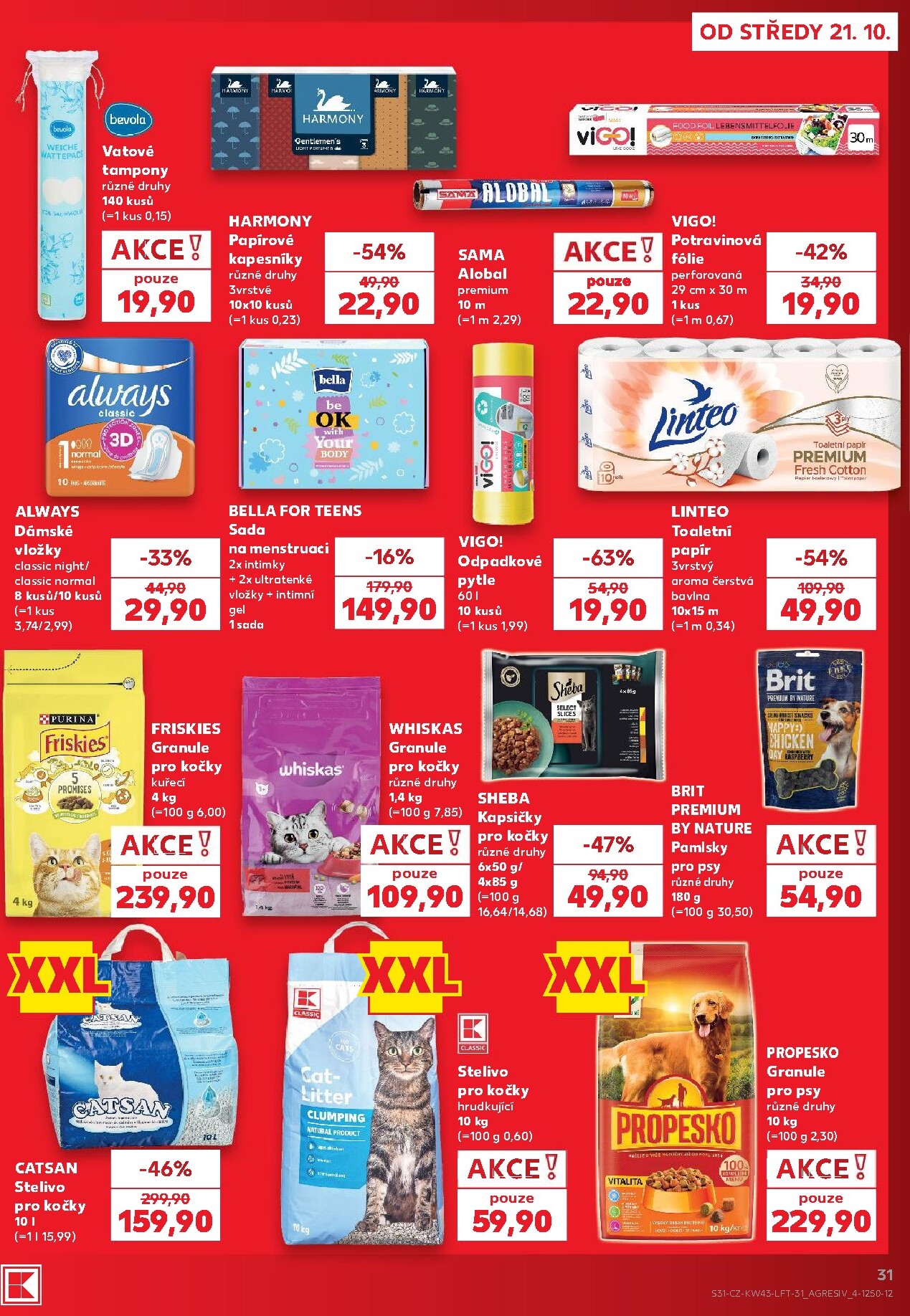 kaufland - Aktuální Kaufland - Ostrava leták platný od středy 21.10.2026 do úterý 27.10.2026 - page: 31