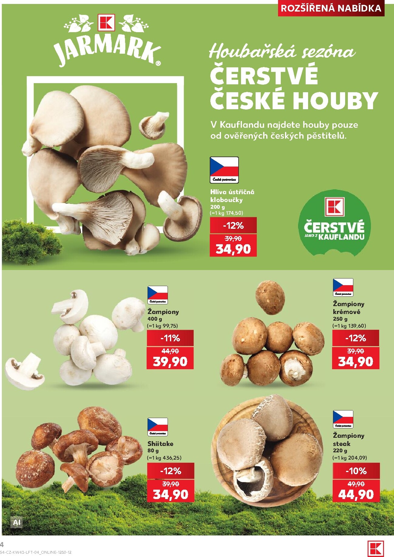 kaufland - Aktuální Kaufland - Ostrava leták platný od středy 21.10.2026 do úterý 27.10.2026 - page: 4