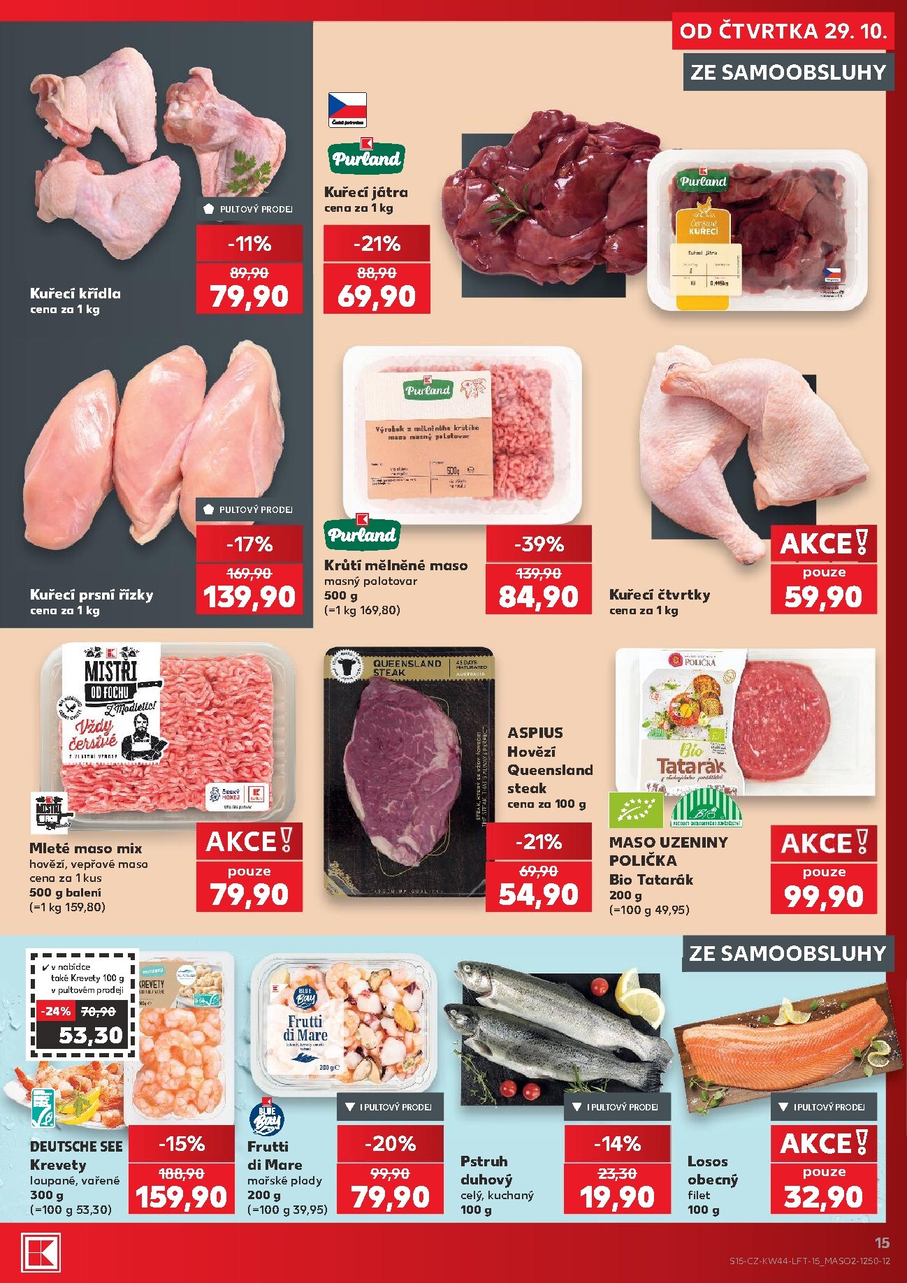 kaufland - Budoucí Kaufland - Kolín leták platný od čtvrtka 29.10.2026 do úterý 03.11.2026 - page: 15