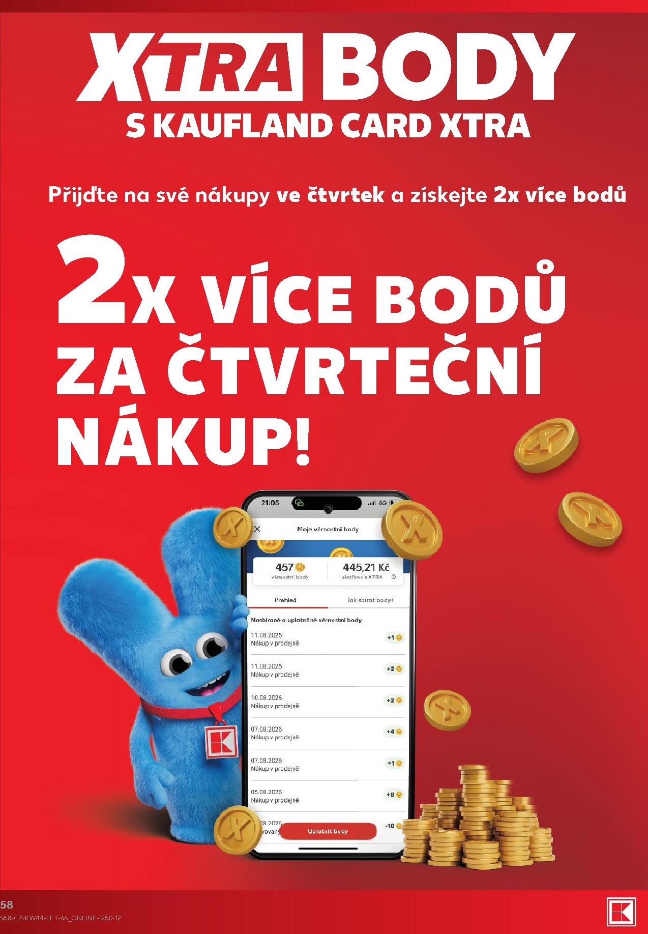 kaufland - Budoucí Kaufland - Kolín leták platný od čtvrtka 29.10.2026 do úterý 03.11.2026 - page: 58