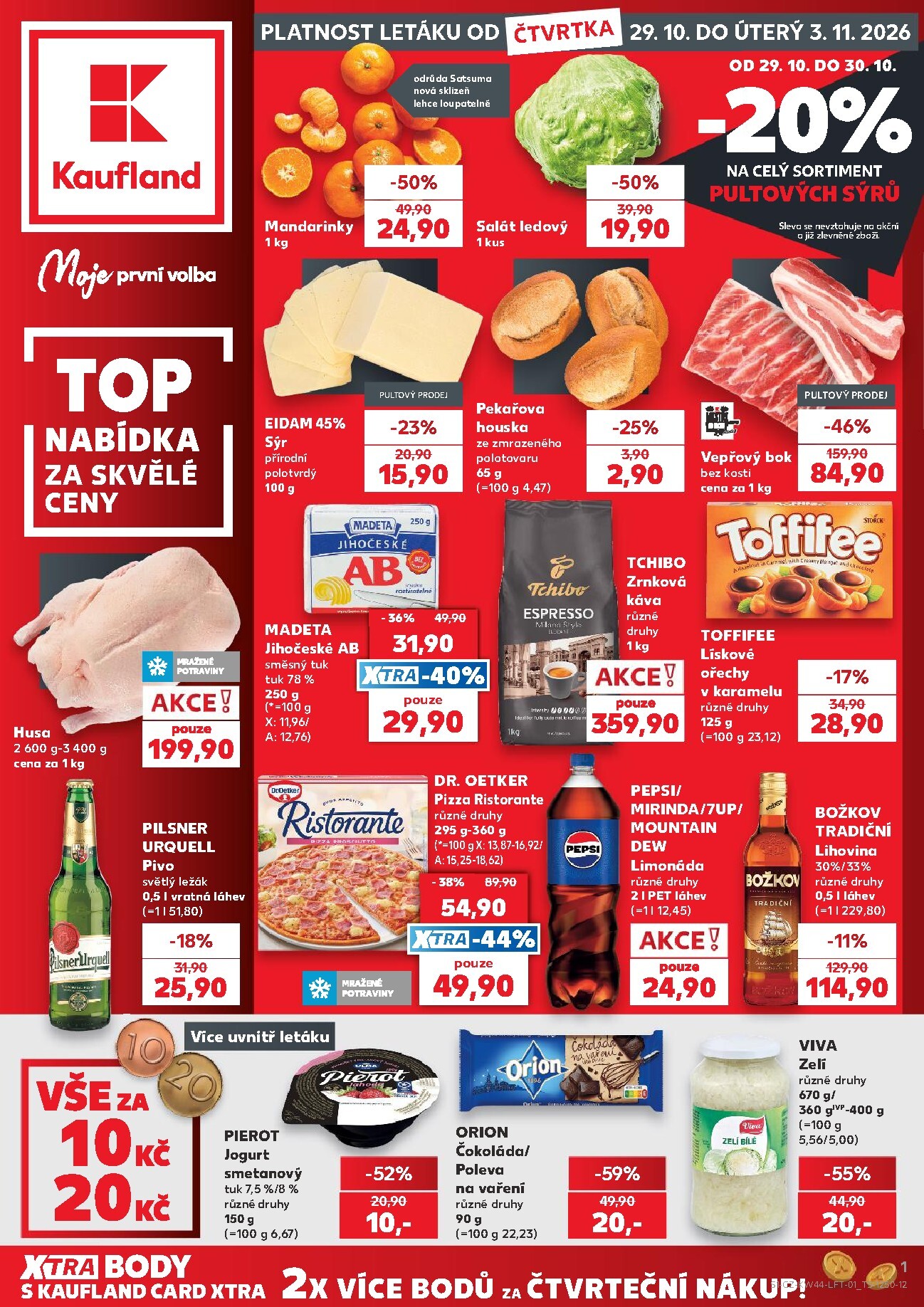 kaufland - Budoucí Kaufland - Kolín leták platný od čtvrtka 29.10.2026 do úterý 03.11.2026