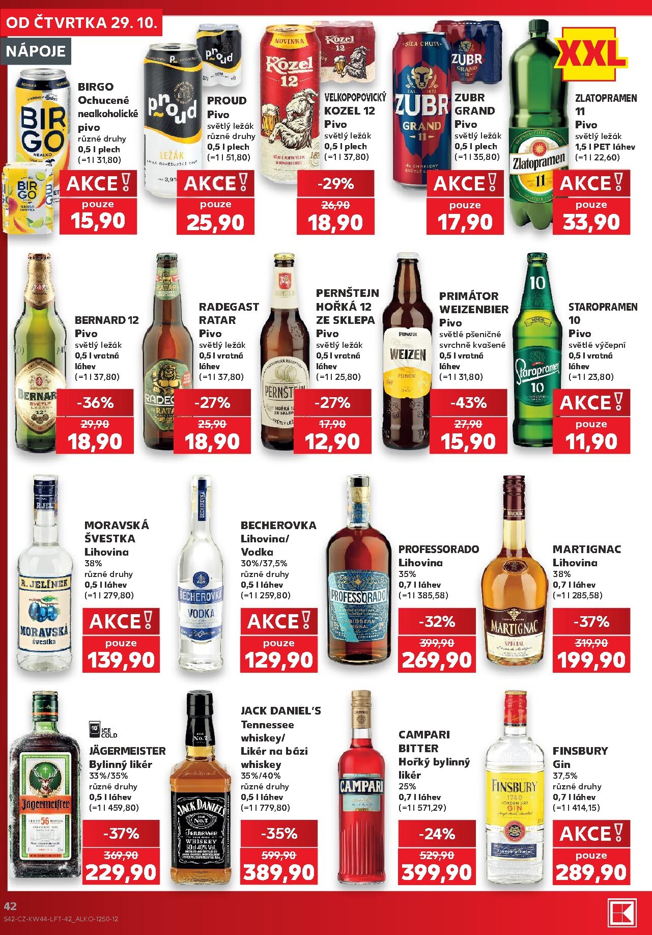 kaufland - Budoucí Kaufland - Kolín leták platný od čtvrtka 29.10.2026 do úterý 03.11.2026 - page: 42
