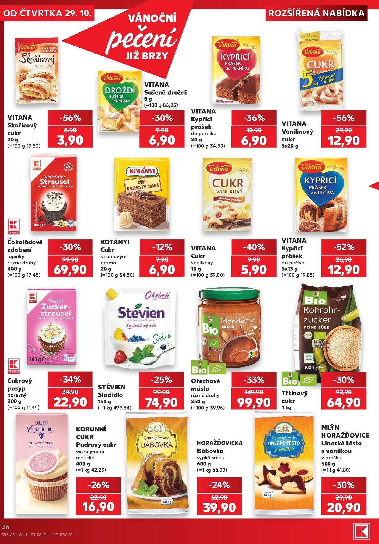 kaufland - Budoucí Kaufland - Kolín leták platný od čtvrtka 29.10.2026 do úterý 03.11.2026 - page: 36
