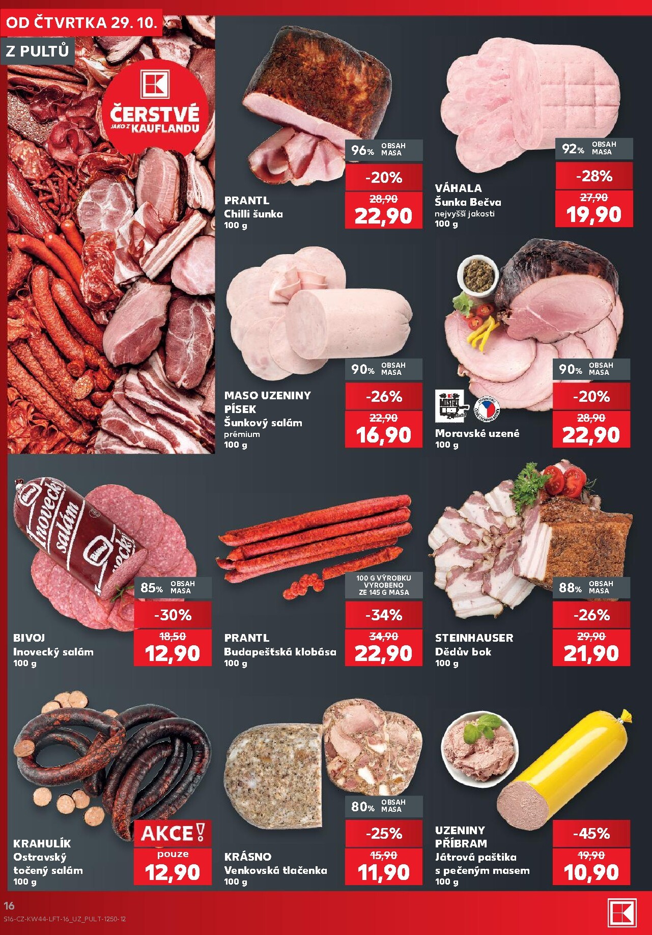 kaufland - Budoucí Kaufland - Kolín leták platný od čtvrtka 29.10.2026 do úterý 03.11.2026 - page: 16