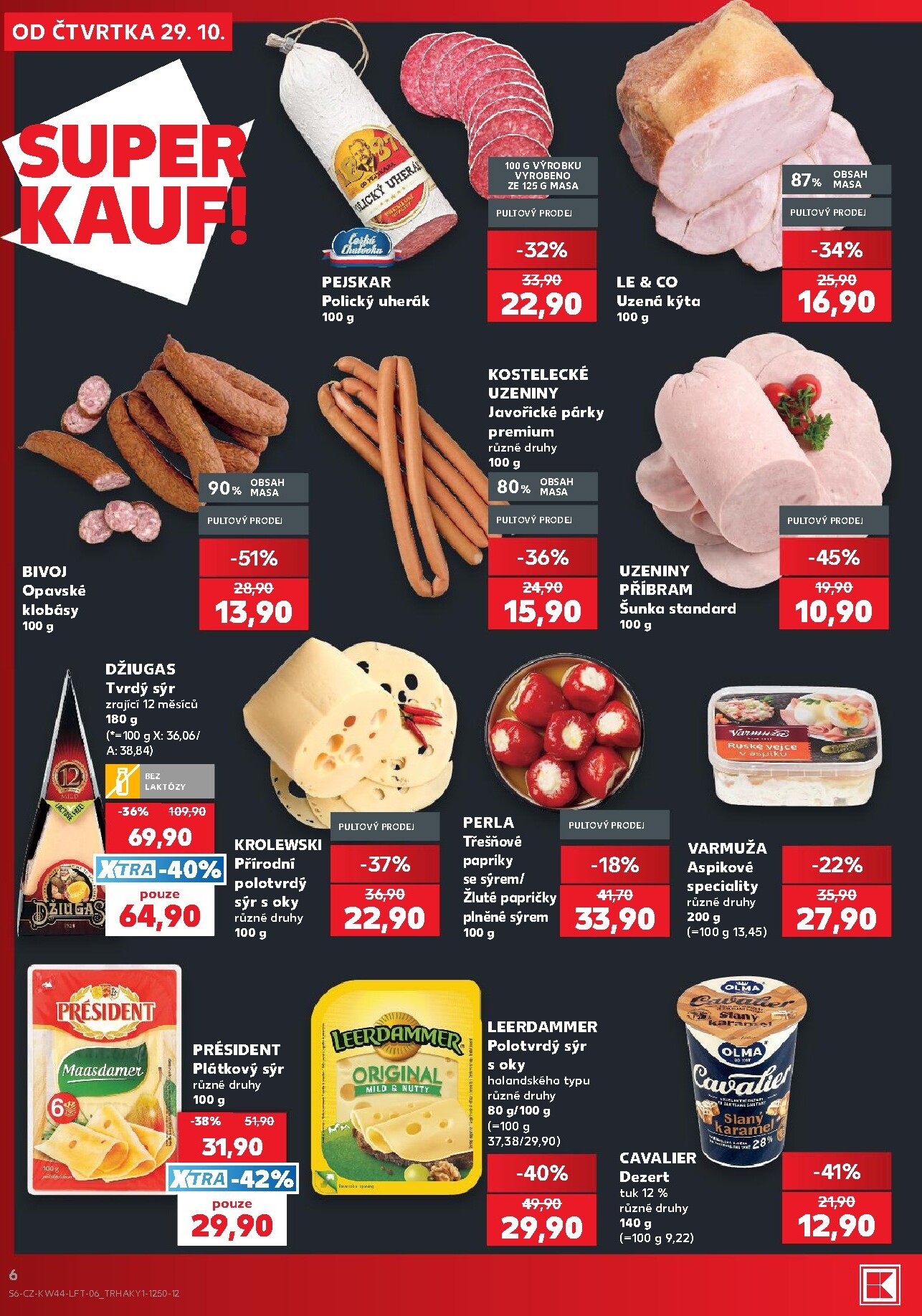 kaufland - Budoucí Kaufland - Ostrava leták platný od čtvrtka 29.10.2026 do úterý 03.11.2026 - page: 6