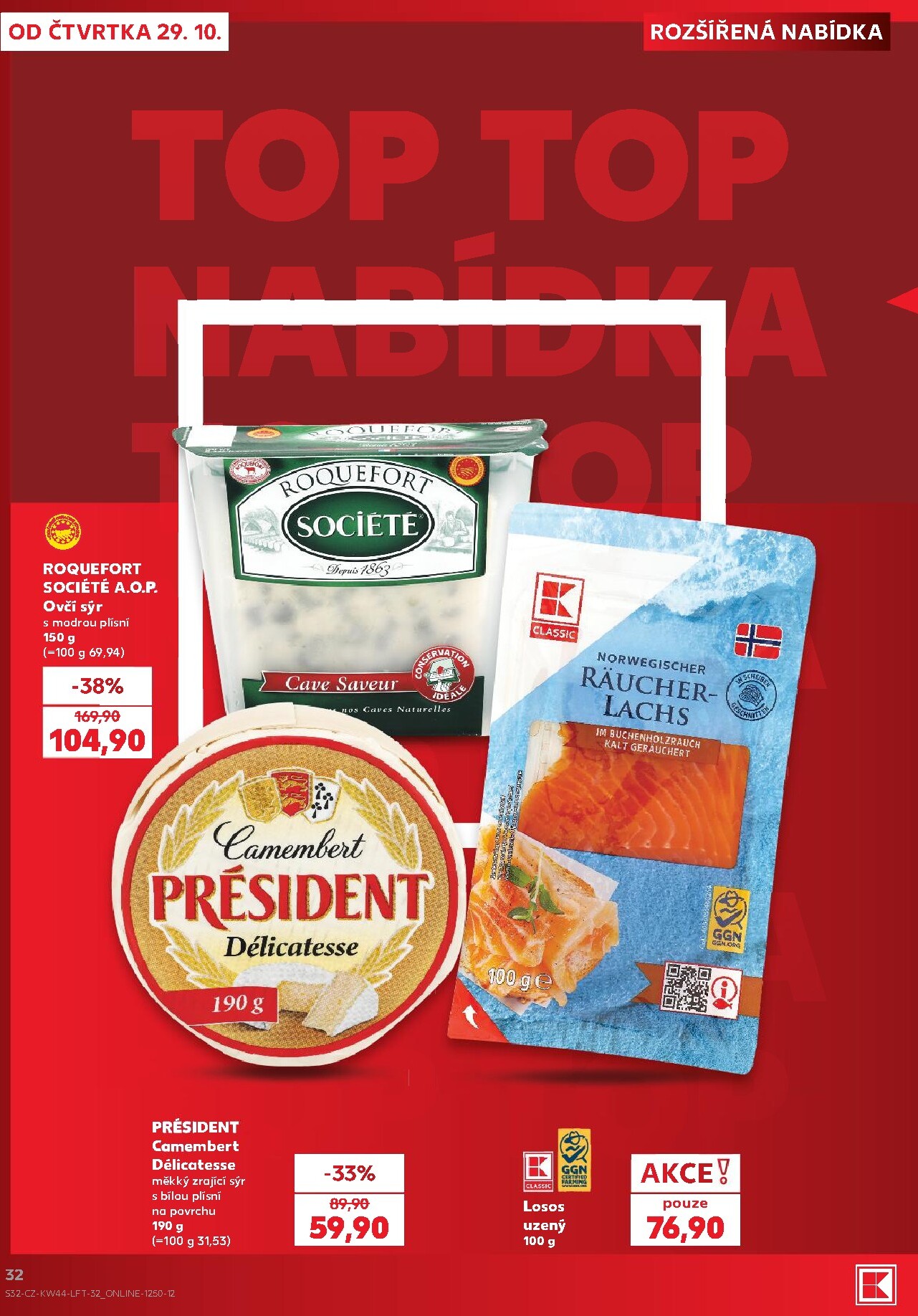 kaufland - Budoucí Kaufland - Ostrava leták platný od čtvrtka 29.10.2026 do úterý 03.11.2026 - page: 32