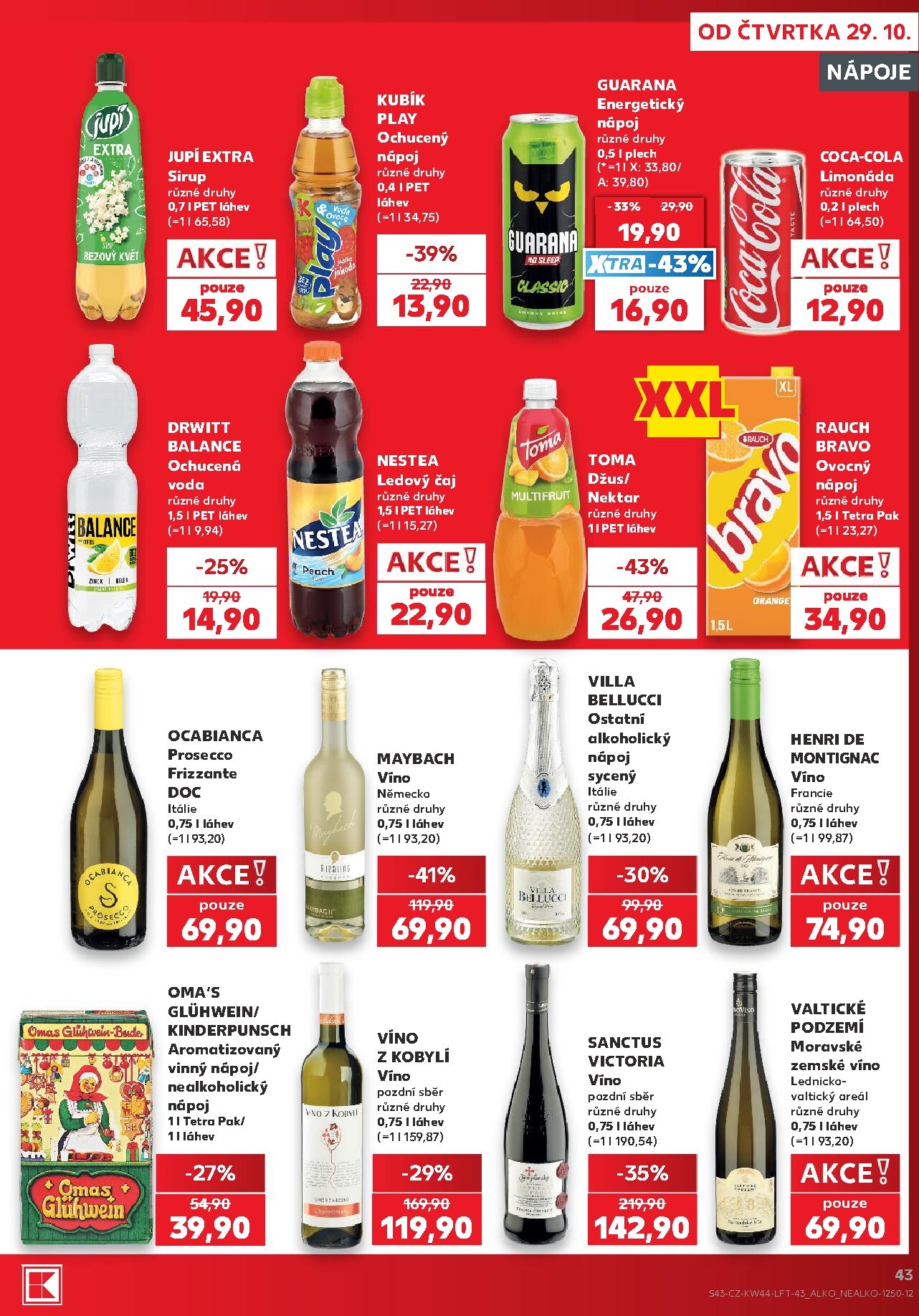 kaufland - Budoucí Kaufland - Ostrava leták platný od čtvrtka 29.10.2026 do úterý 03.11.2026 - page: 43