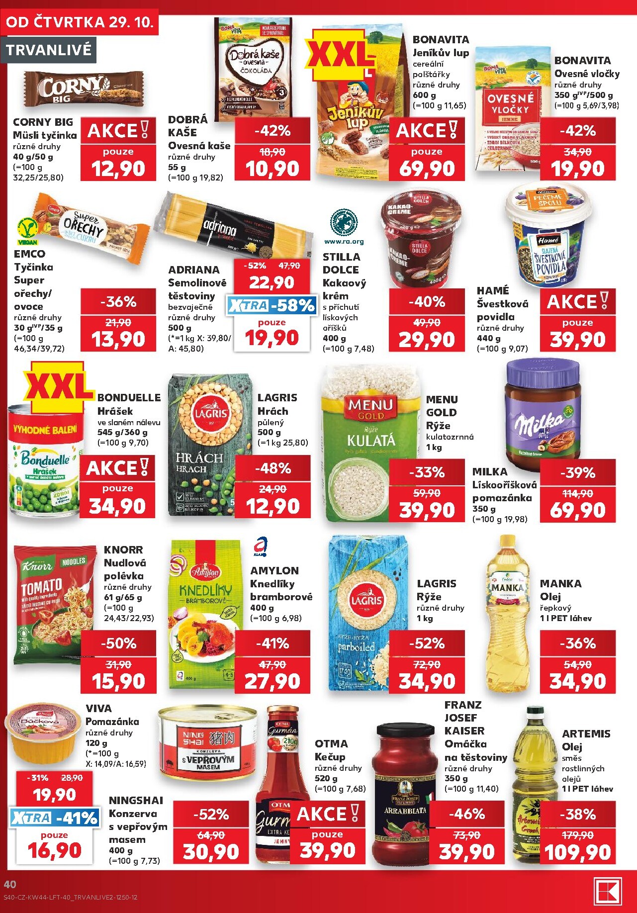 kaufland - Budoucí Kaufland - Ostrava leták platný od čtvrtka 29.10.2026 do úterý 03.11.2026 - page: 40
