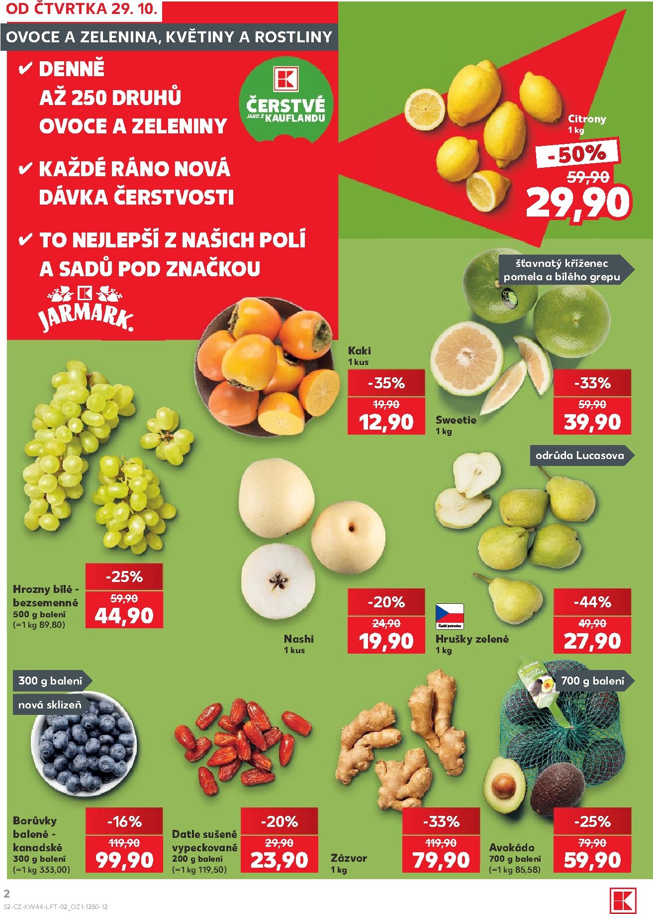 kaufland - Budoucí Kaufland - Brno leták platný od čtvrtka 29.10.2026 do úterý 03.11.2026 - page: 2