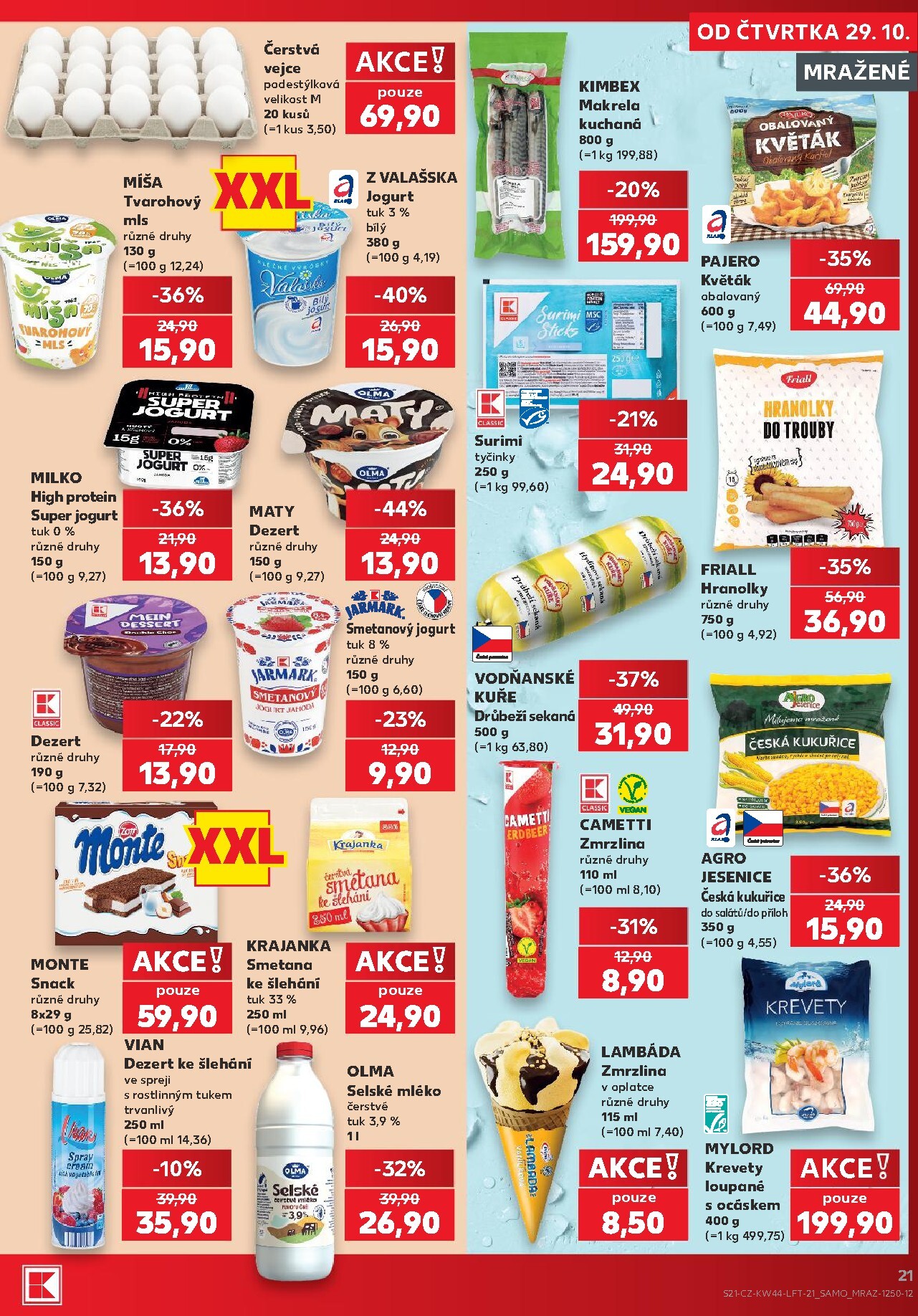 kaufland - Budoucí Kaufland - Brno leták platný od čtvrtka 29.10.2026 do úterý 03.11.2026 - page: 21