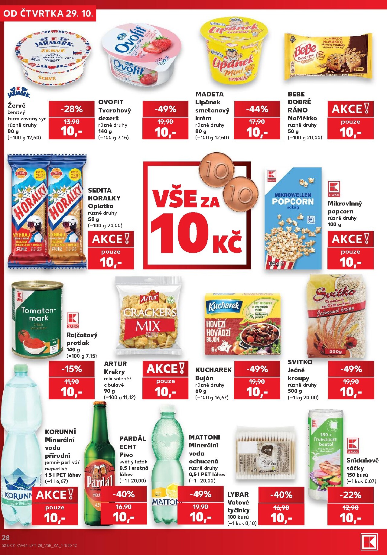 kaufland - Budoucí Kaufland - Praha 4 leták platný od čtvrtka 29.10.2026 do úterý 03.11.2026 - page: 28