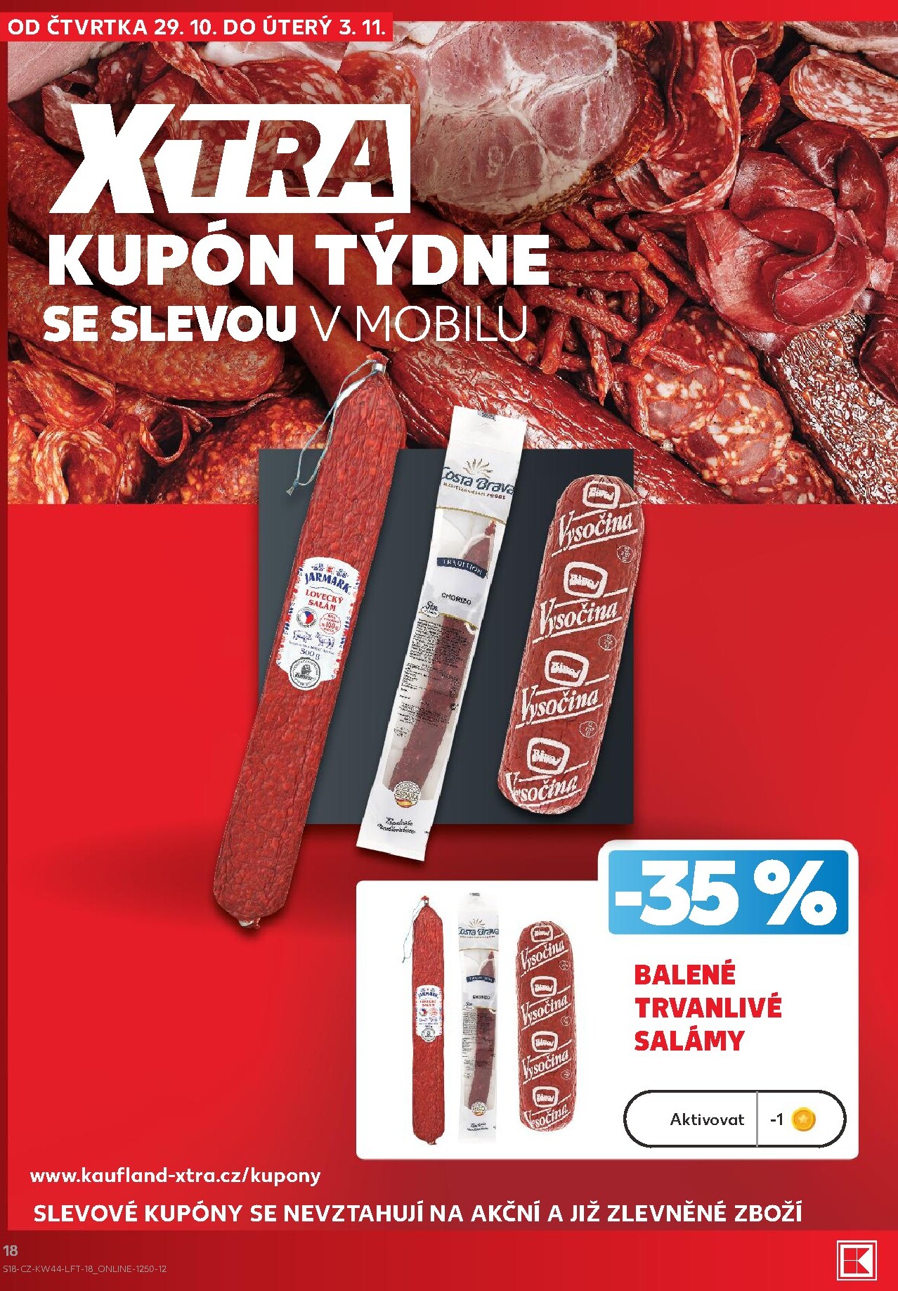 kaufland - Budoucí Kaufland - Praha 4 leták platný od čtvrtka 29.10.2026 do úterý 03.11.2026 - page: 18