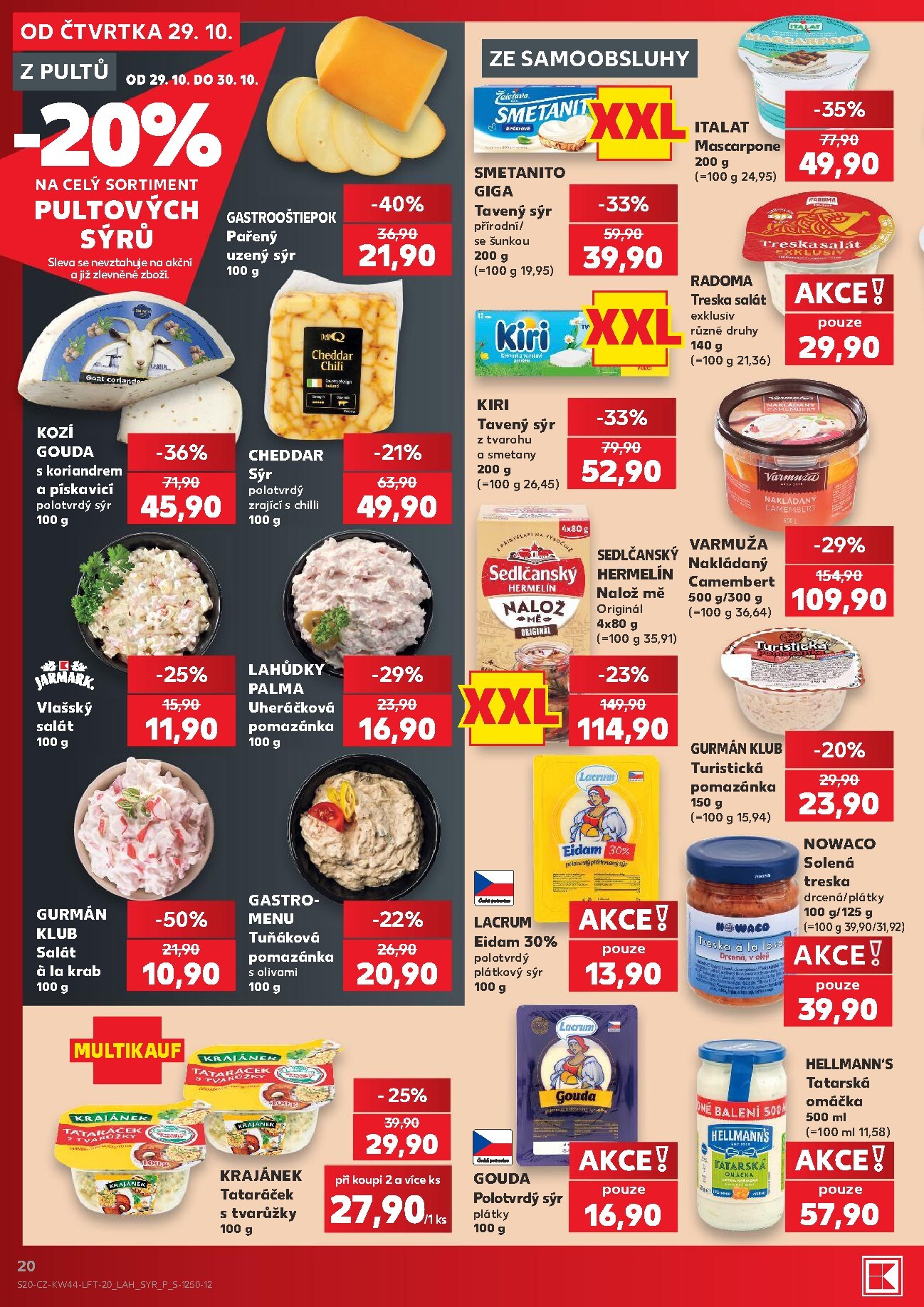 kaufland - Budoucí Kaufland - Praha 4 leták platný od čtvrtka 29.10.2026 do úterý 03.11.2026 - page: 20