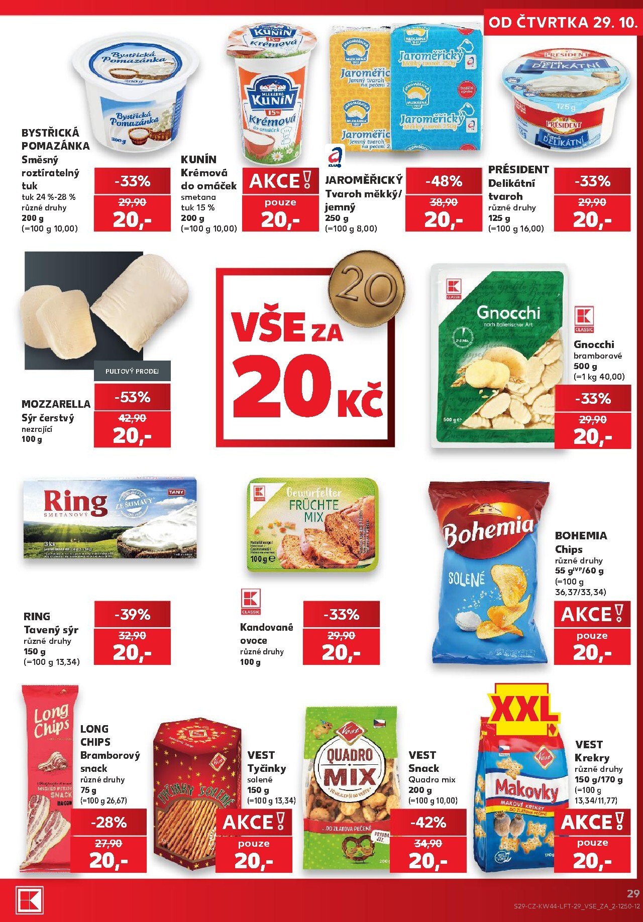 kaufland - Budoucí Kaufland - Praha 4 leták platný od čtvrtka 29.10.2026 do úterý 03.11.2026 - page: 29