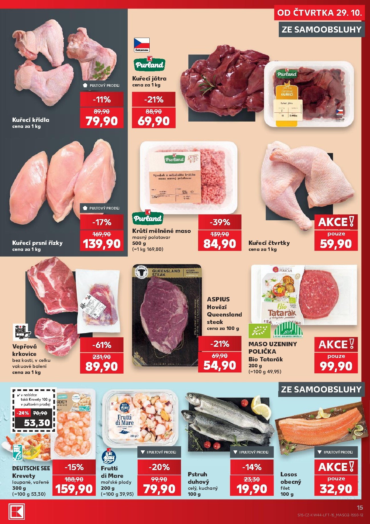 kaufland - Budoucí Kaufland - Praha 4 leták platný od čtvrtka 29.10.2026 do úterý 03.11.2026 - page: 15