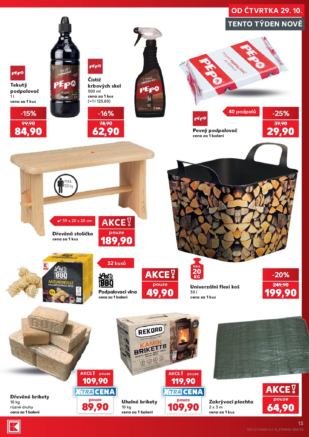 kaufland - Budoucí Kaufland - Kolín - Spotřební zboží leták platný od čtvrtka 29.10.2026 do úterý 03.11.2026 - page: 13