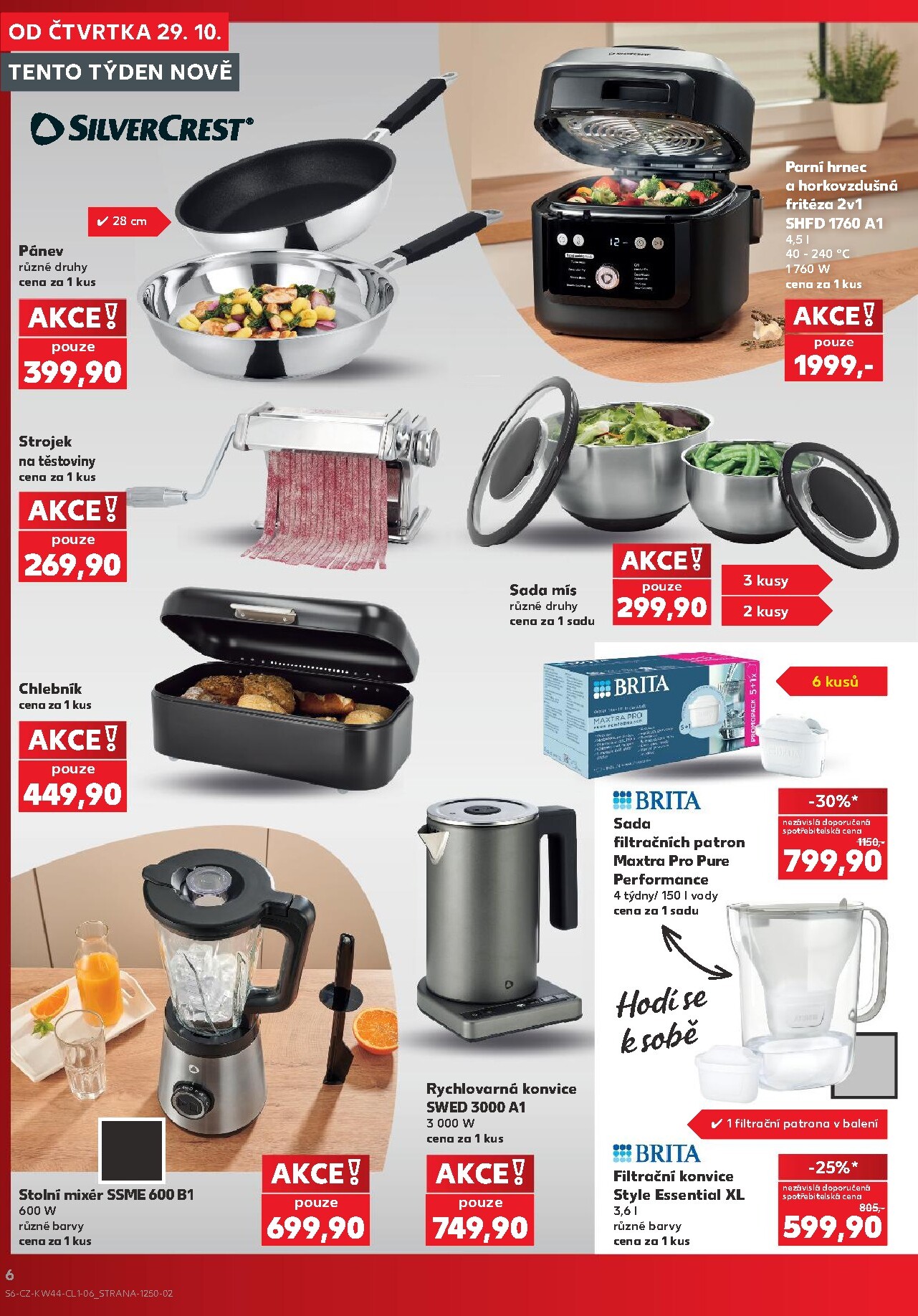 kaufland - Budoucí Kaufland - Kolín - Spotřební zboží leták platný od čtvrtka 29.10.2026 do úterý 03.11.2026 - page: 6