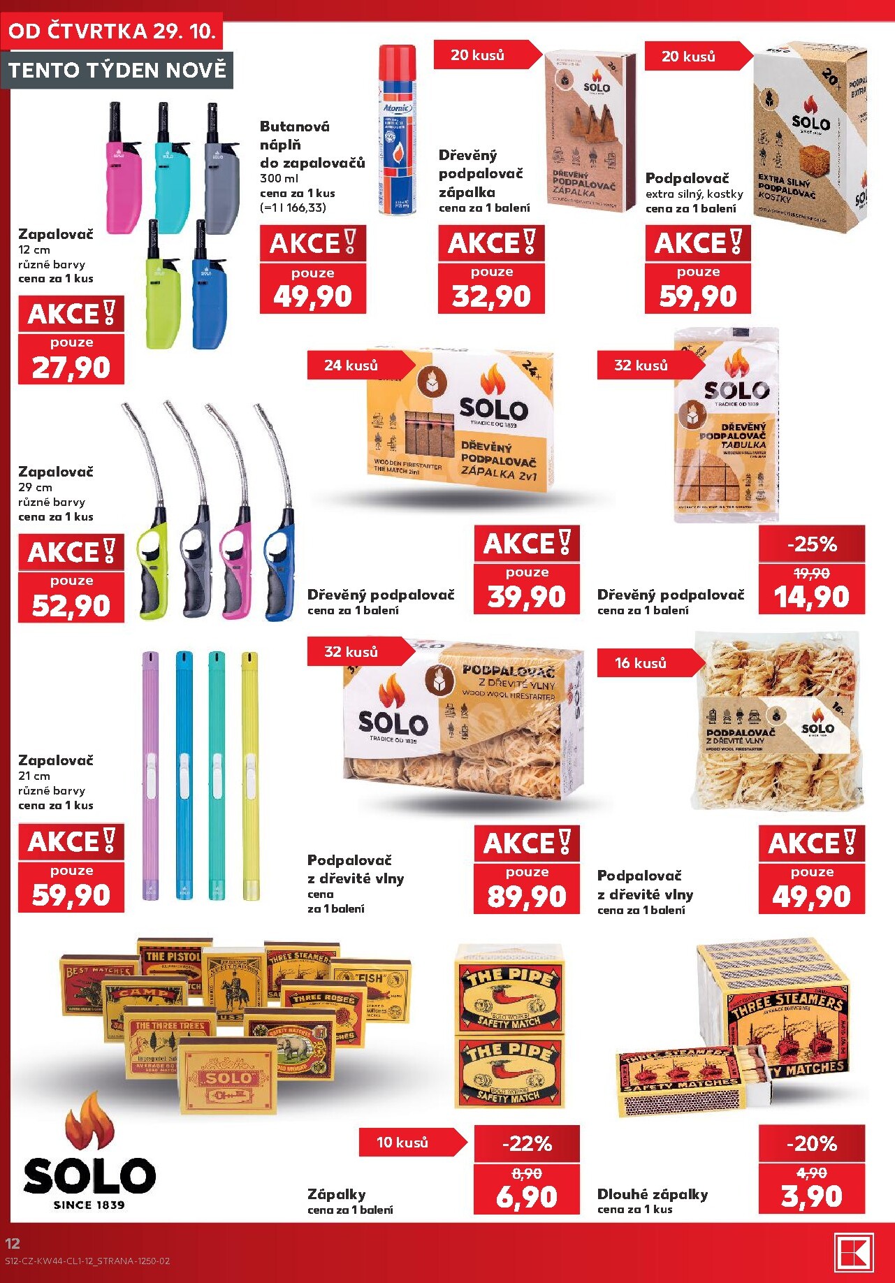 kaufland - Budoucí Kaufland - Kolín - Spotřební zboží leták platný od čtvrtka 29.10.2026 do úterý 03.11.2026 - page: 12