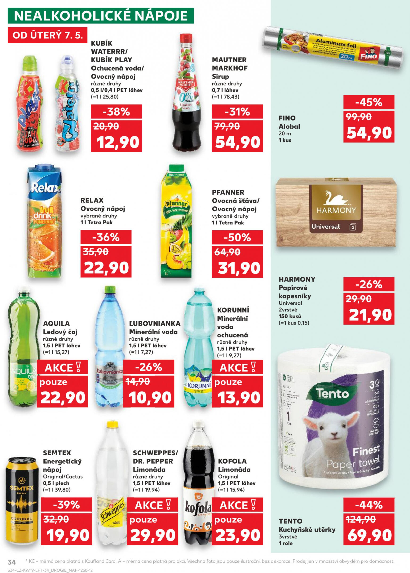 kaufland - Leták Kaufland aktuální 07.05. - 14.05. - page: 34