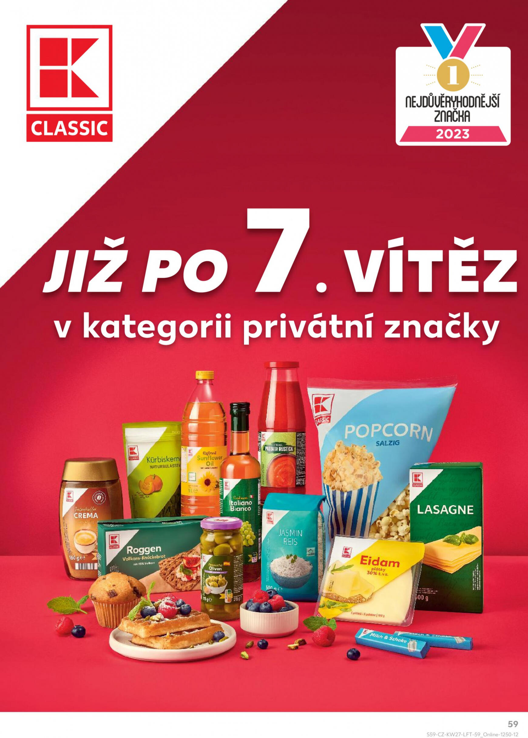 kaufland - Leták Kaufland aktuální 03.07. - 09.07. - page: 59