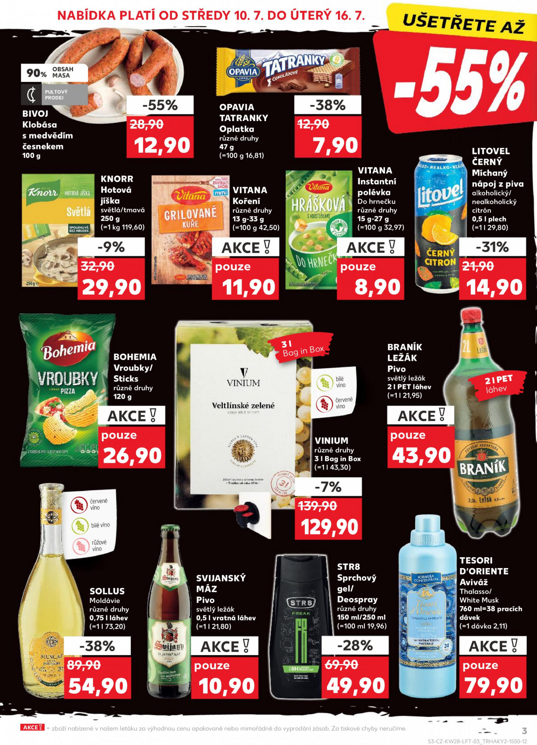 kaufland - Leták Kaufland aktuální 10.07. - 16.07. - page: 3