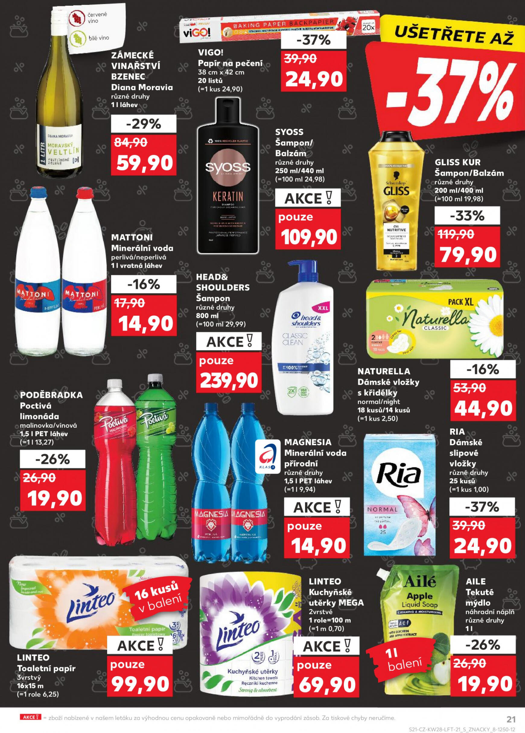 kaufland - Leták Kaufland aktuální 10.07. - 16.07. - page: 21