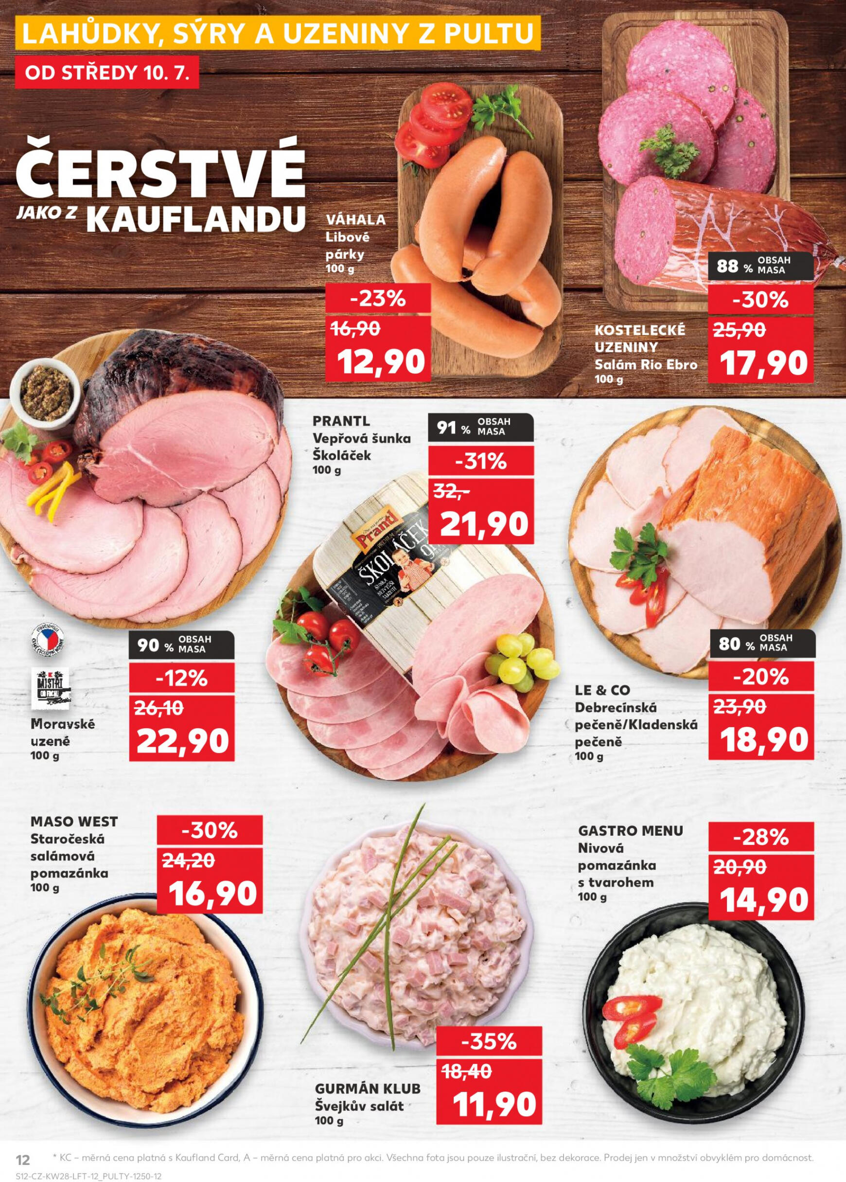 kaufland - Leták Kaufland aktuální 10.07. - 16.07. - page: 12