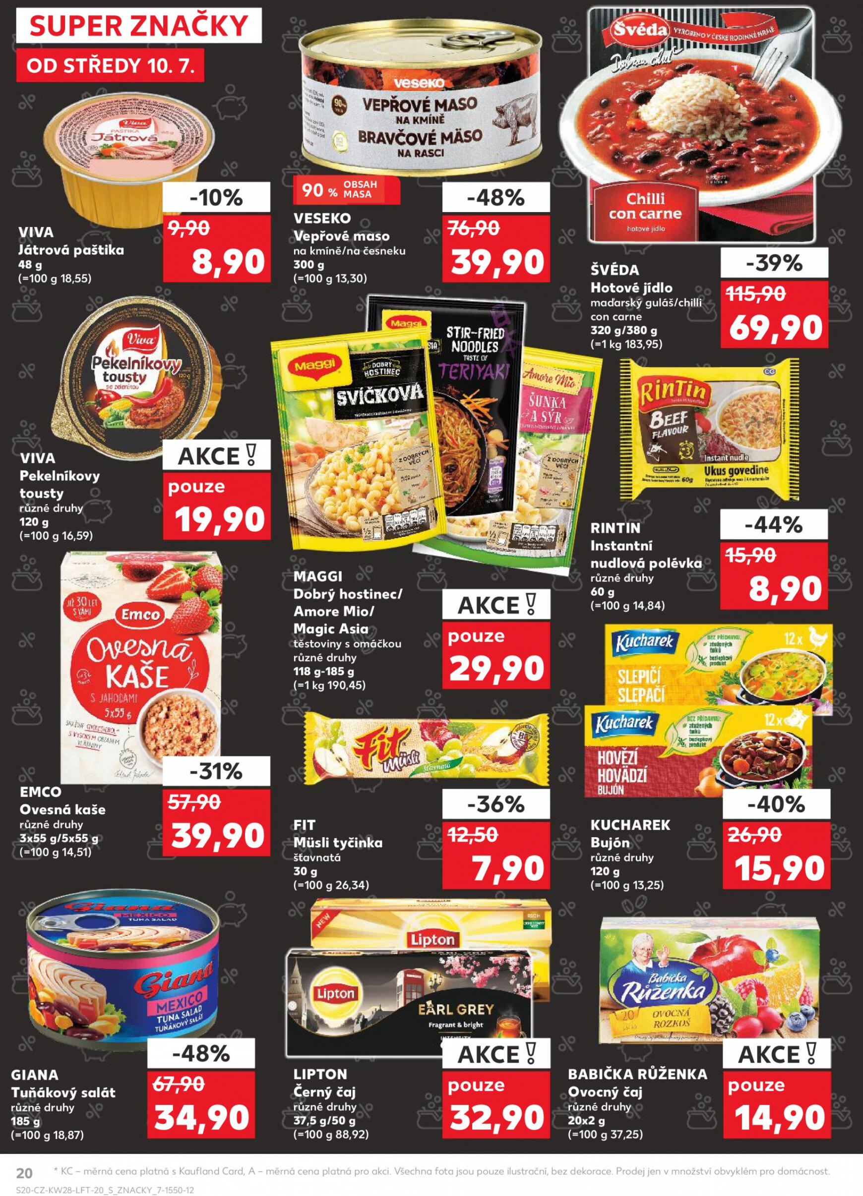 kaufland - Leták Kaufland aktuální 10.07. - 16.07. - page: 20