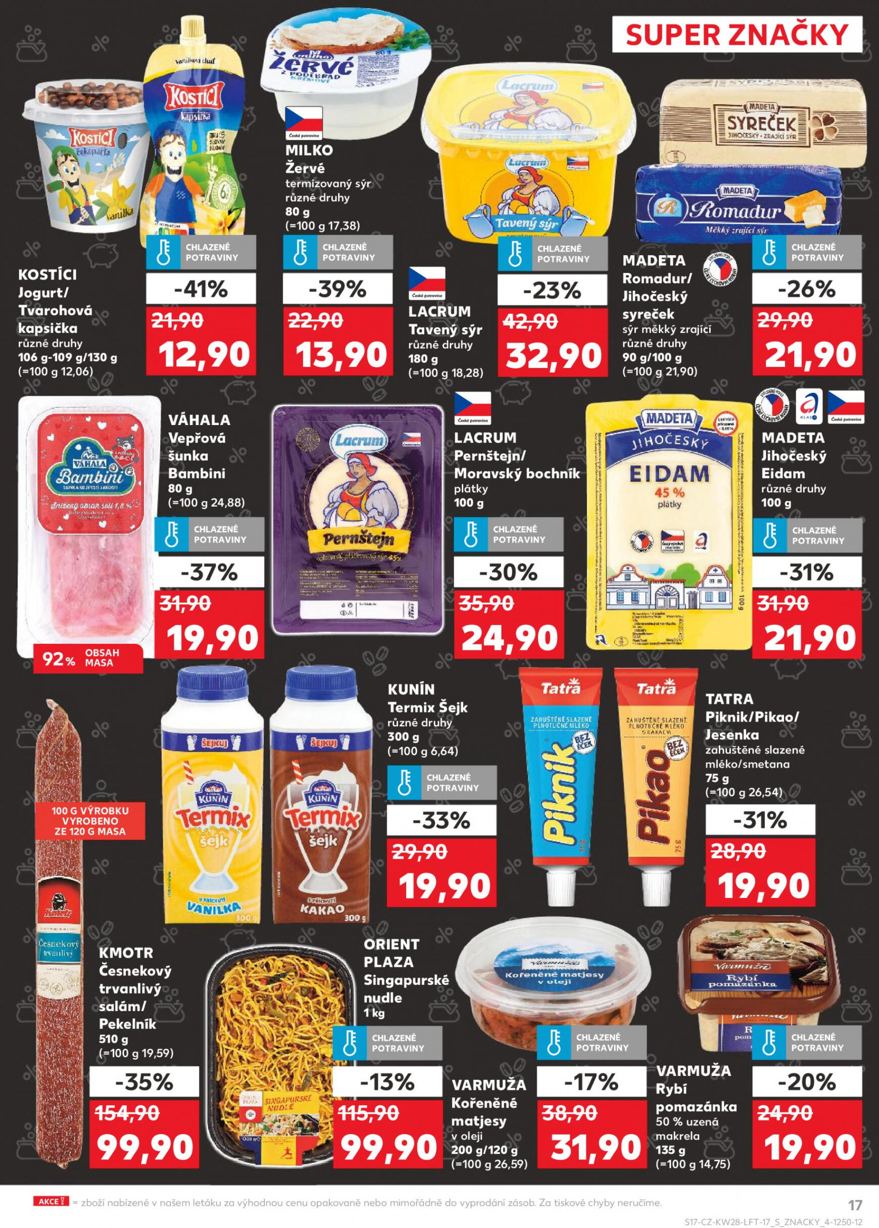 kaufland - Leták Kaufland aktuální 10.07. - 16.07. - page: 17