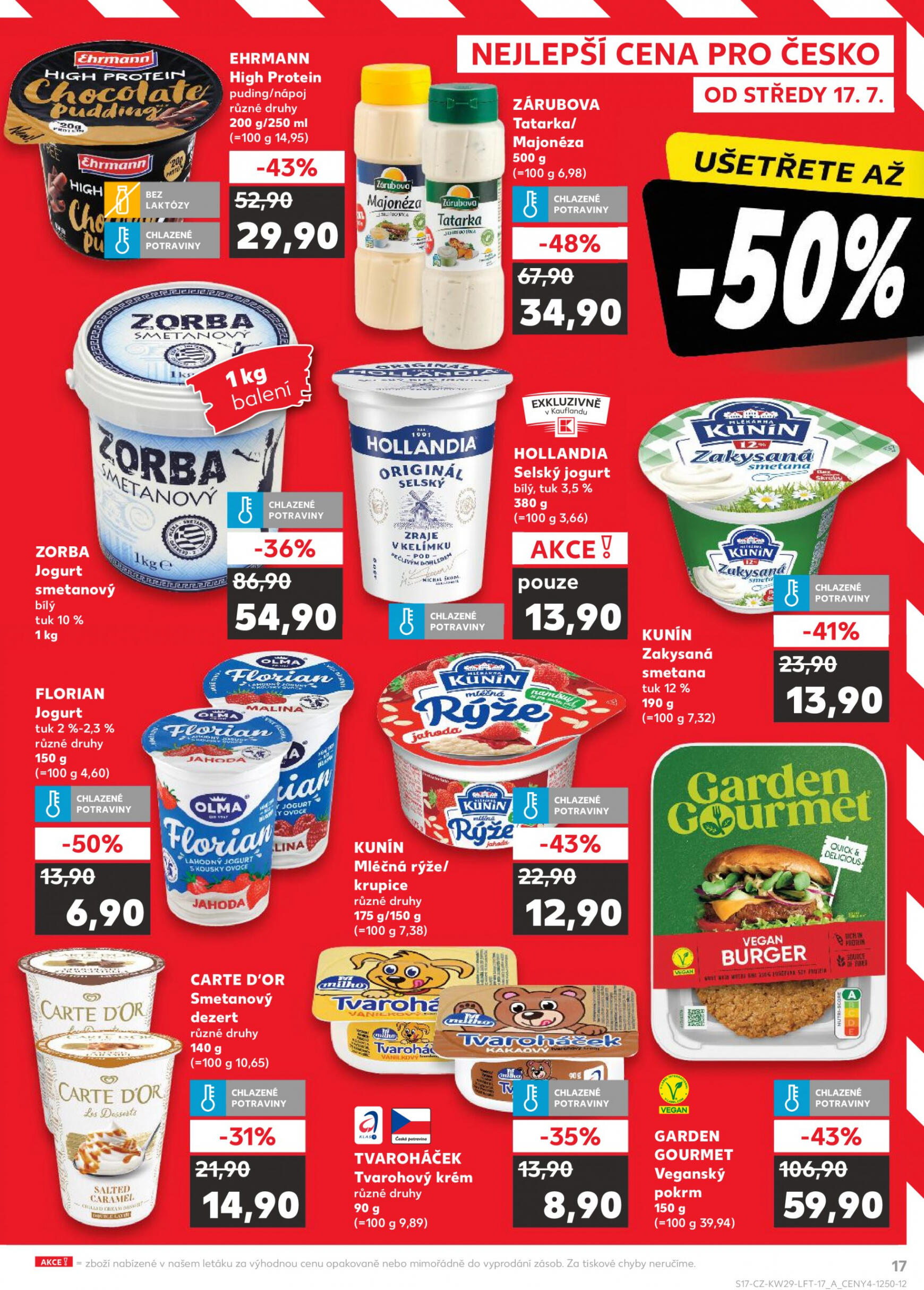 kaufland - Leták Kaufland aktuální 17.07. - 23.07. - page: 17