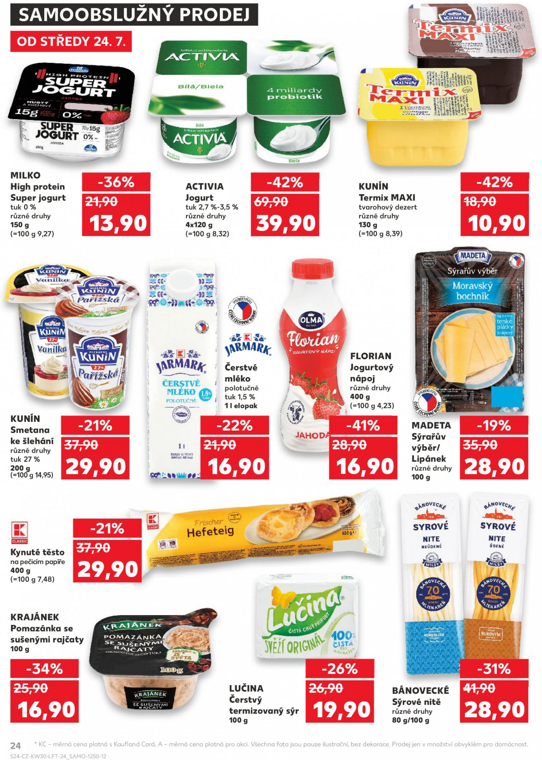 kaufland - Leták Kaufland od 24.07. do 30.07. - page: 24