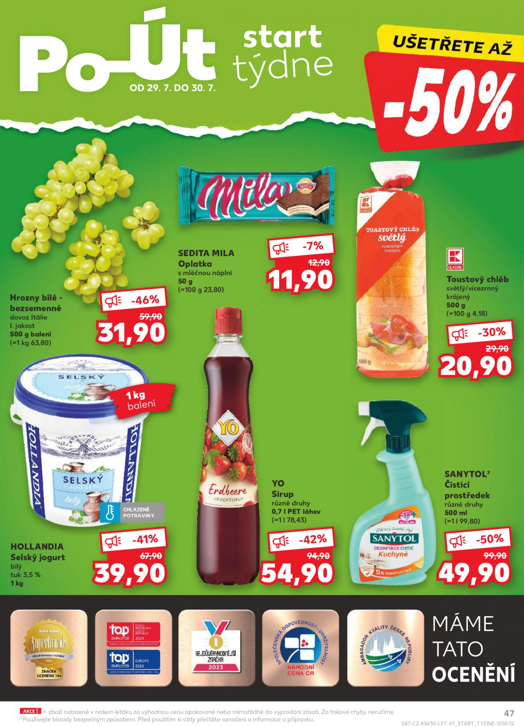 kaufland - Leták Kaufland od 24.07. do 30.07. - page: 47