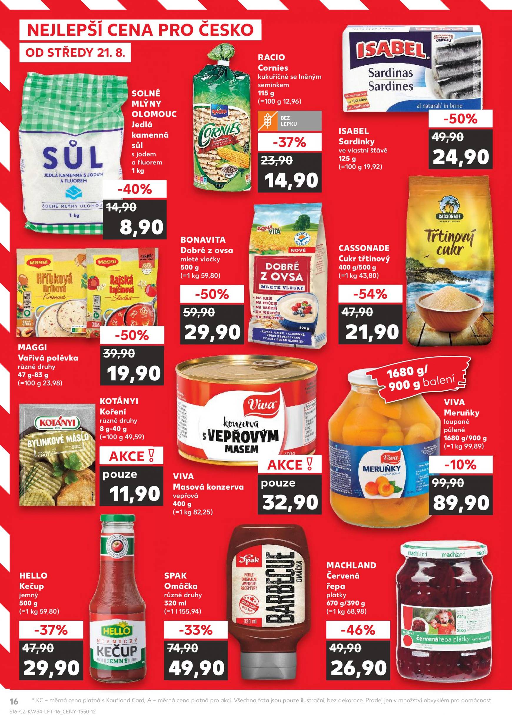 kaufland - Leták Kaufland od 21.08. do 27.08. - page: 16