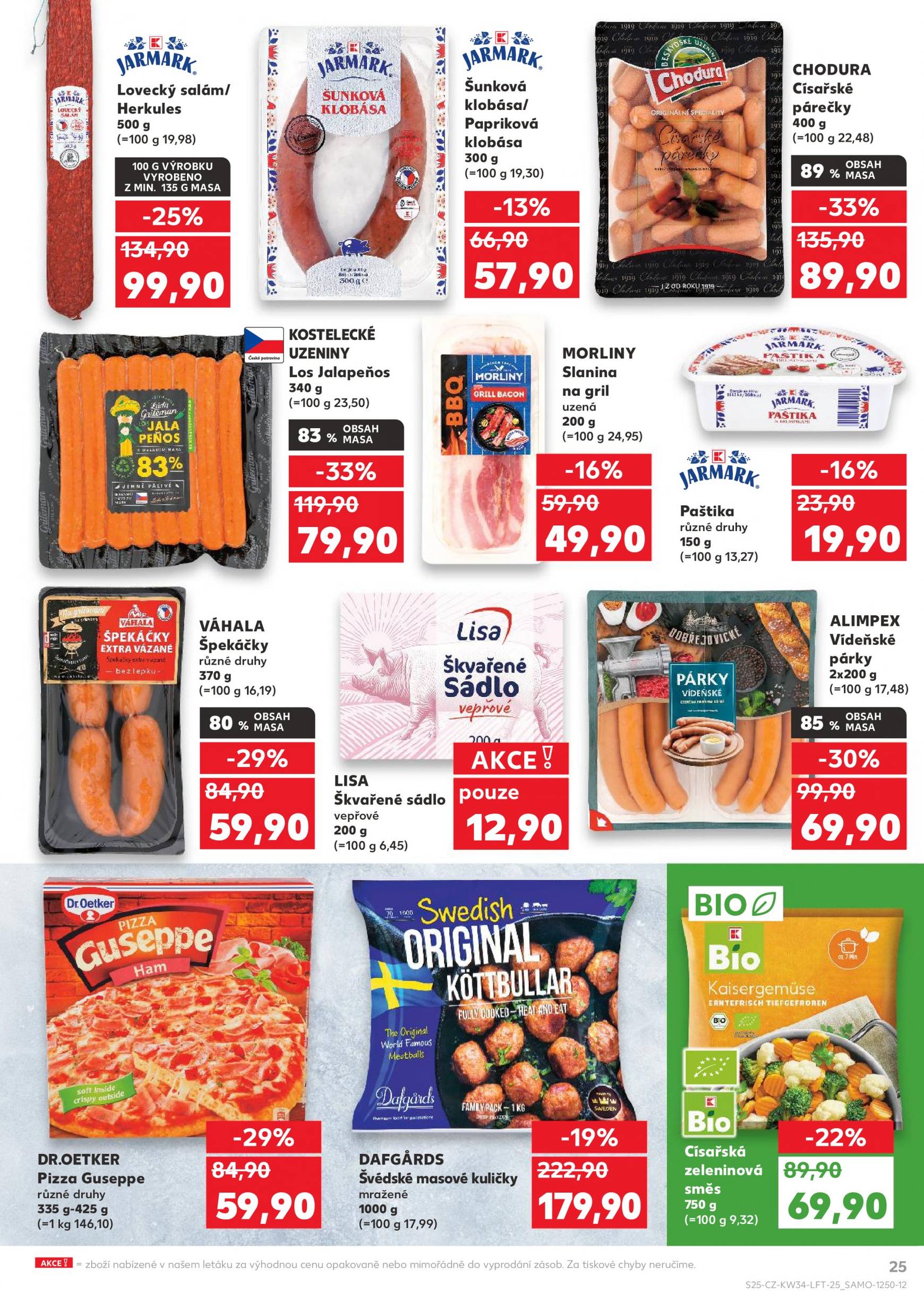 kaufland - Leták Kaufland od 21.08. do 27.08. - page: 25