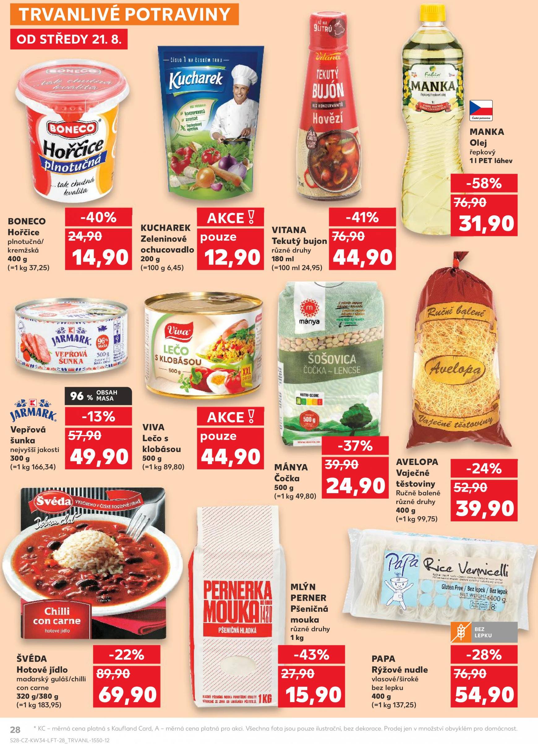 kaufland - Leták Kaufland od 21.08. do 27.08. - page: 28