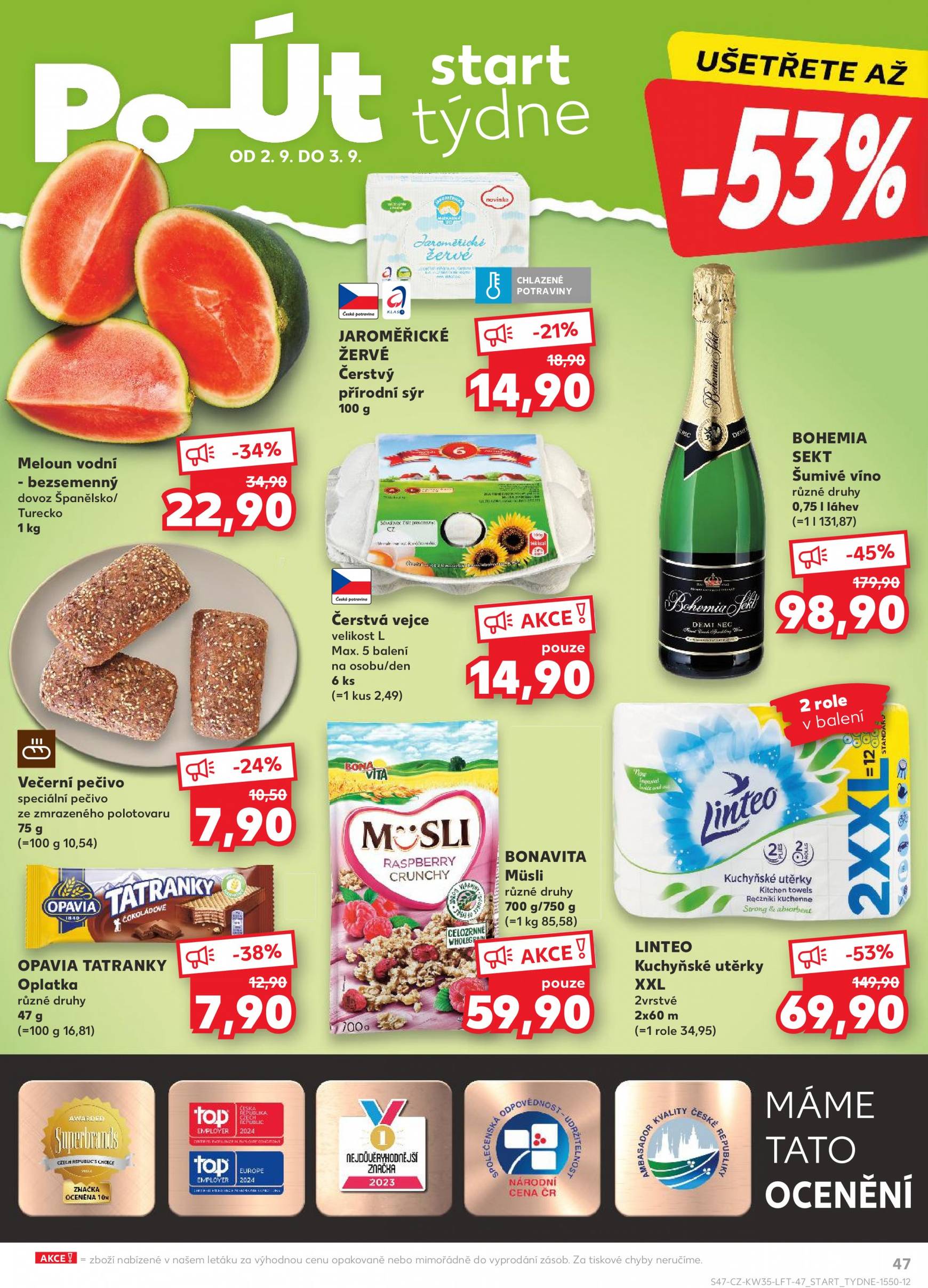 kaufland - Leták Kaufland od 28.08. do 03.09. - page: 47