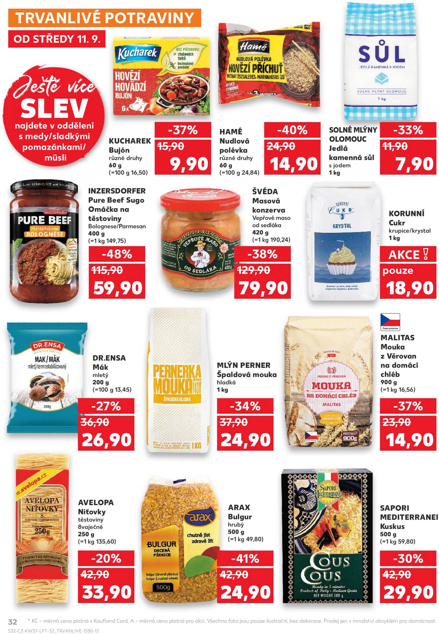 kaufland - Leták Kaufland od 11.09. do 17.09. - page: 32