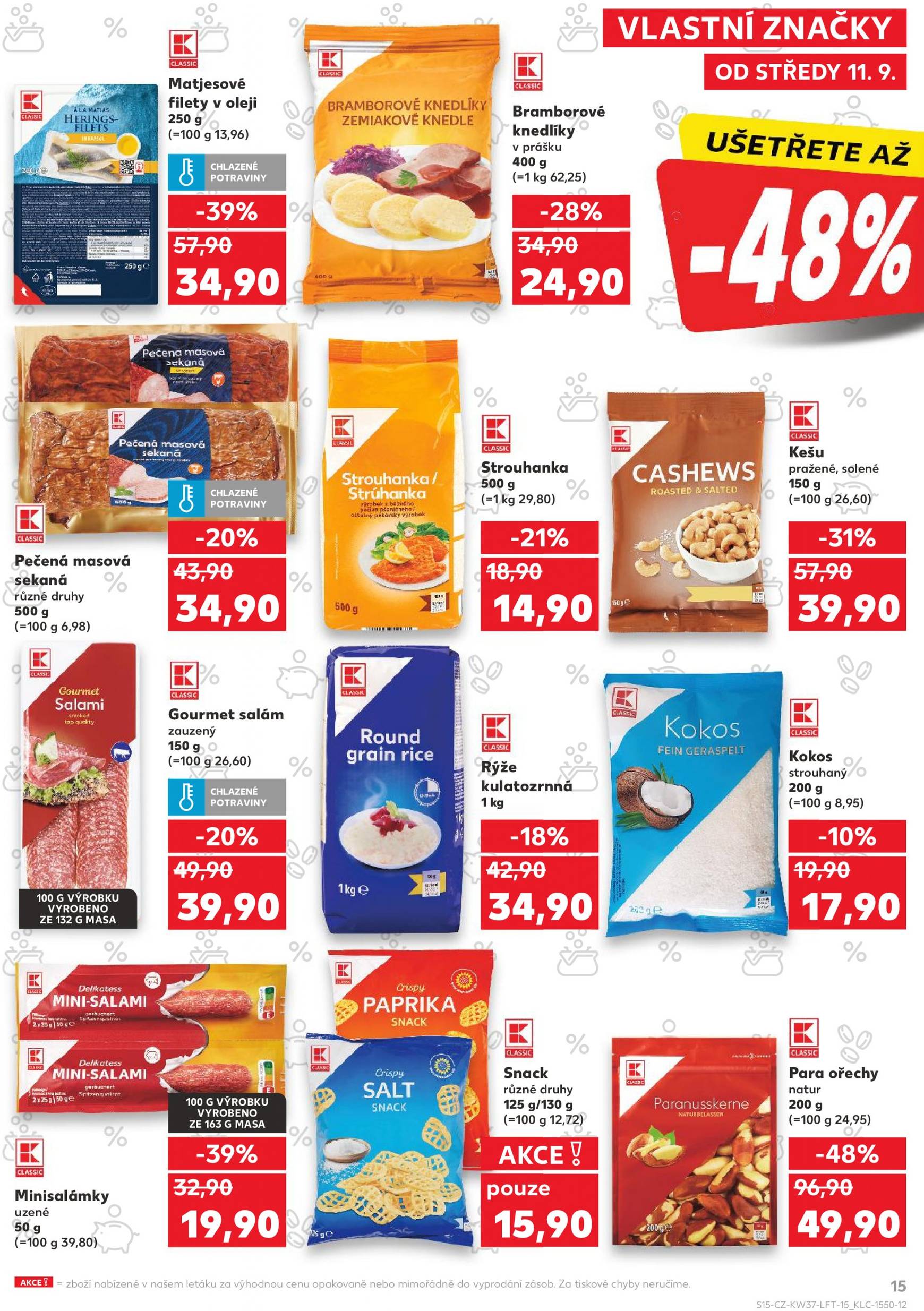 kaufland - Leták Kaufland od 11.09. do 17.09. - page: 15