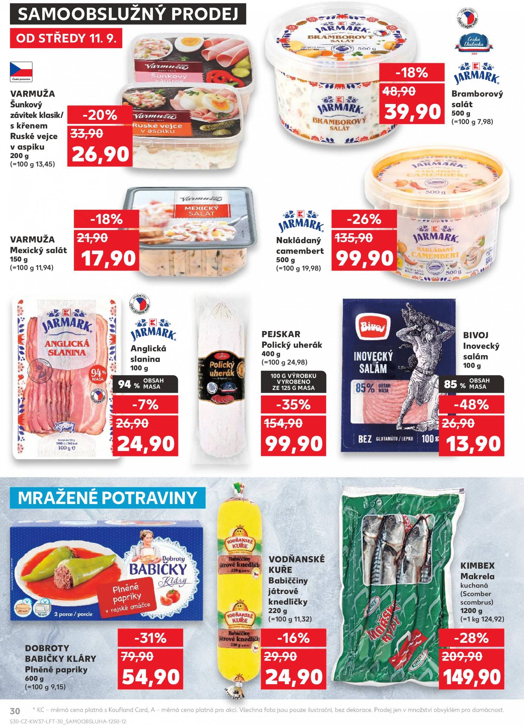 kaufland - Leták Kaufland od 11.09. do 17.09. - page: 30