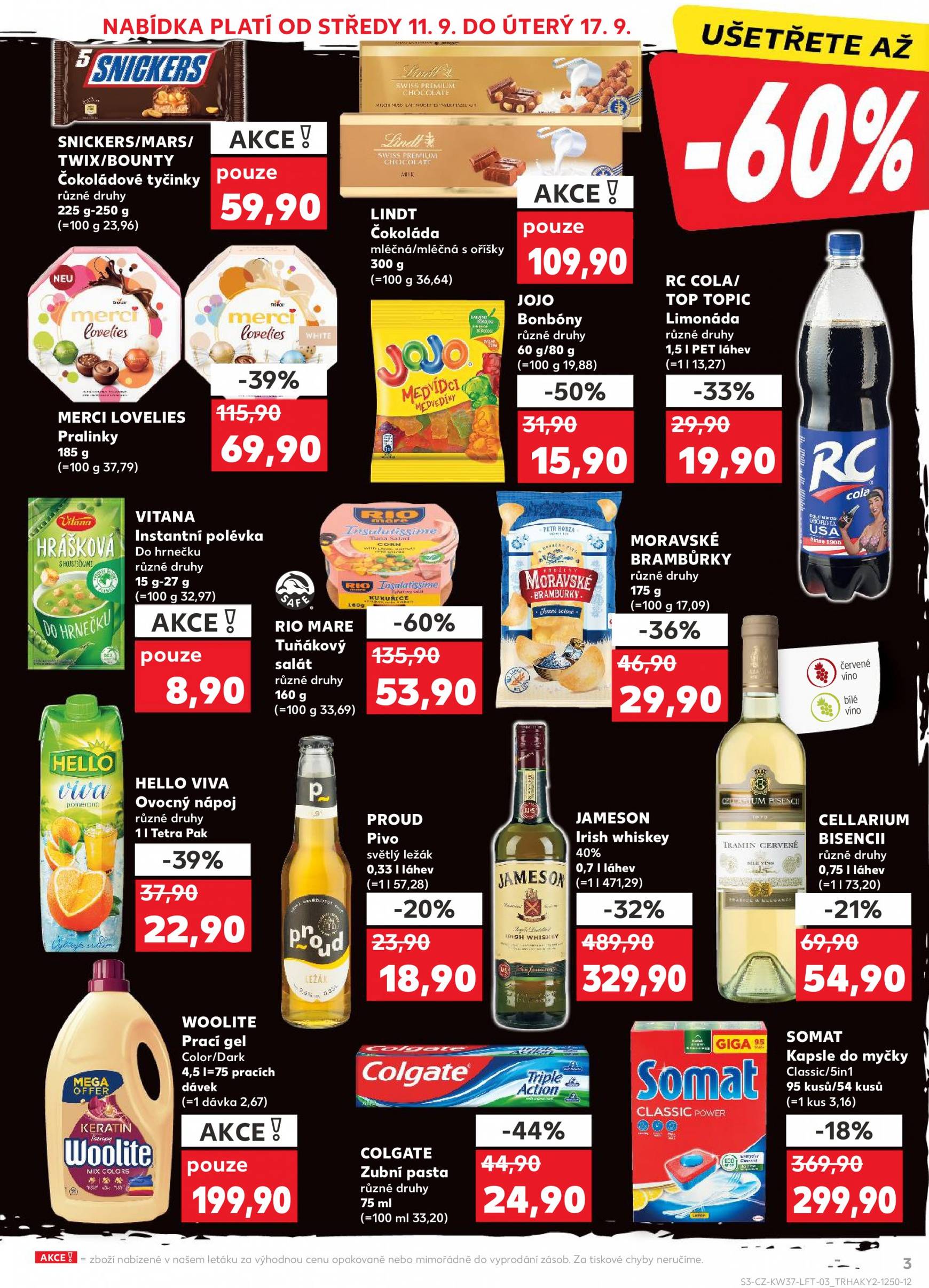 kaufland - Leták Kaufland od 11.09. do 17.09. - page: 3