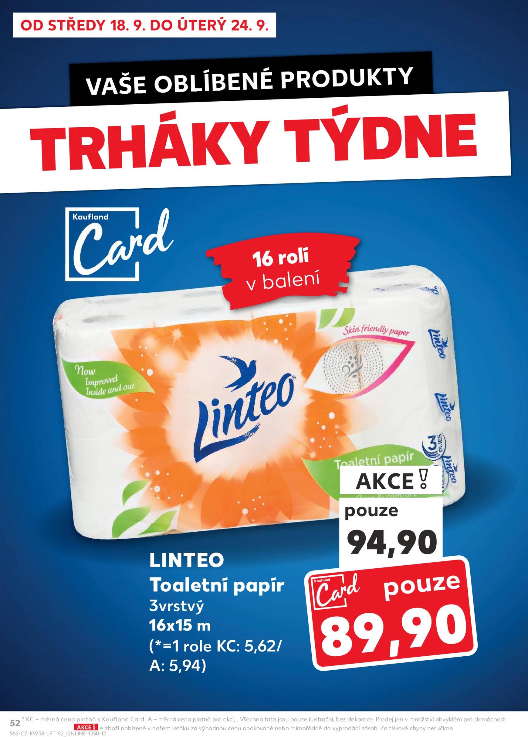 kaufland - Leták Kaufland od 18.09. do 24.09. - page: 52