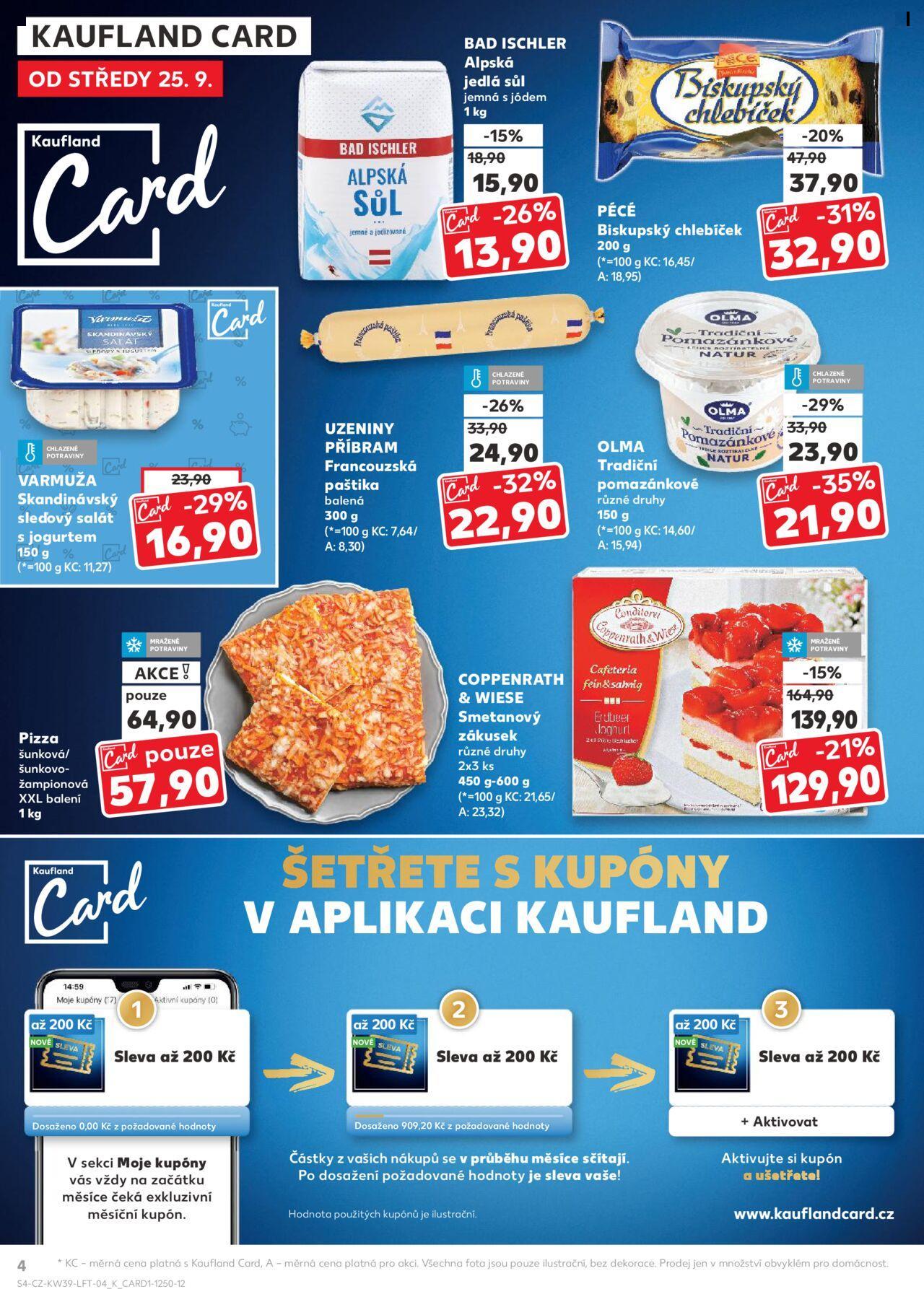 kaufland - Kaufland leták - Plzeň Bory 25.09.2024 - 01.10.2024 - page: 4