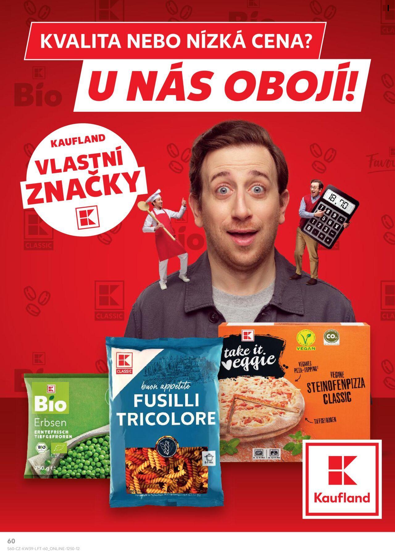 kaufland - Kaufland leták - Plzeň Bory 25.09.2024 - 01.10.2024 - page: 60