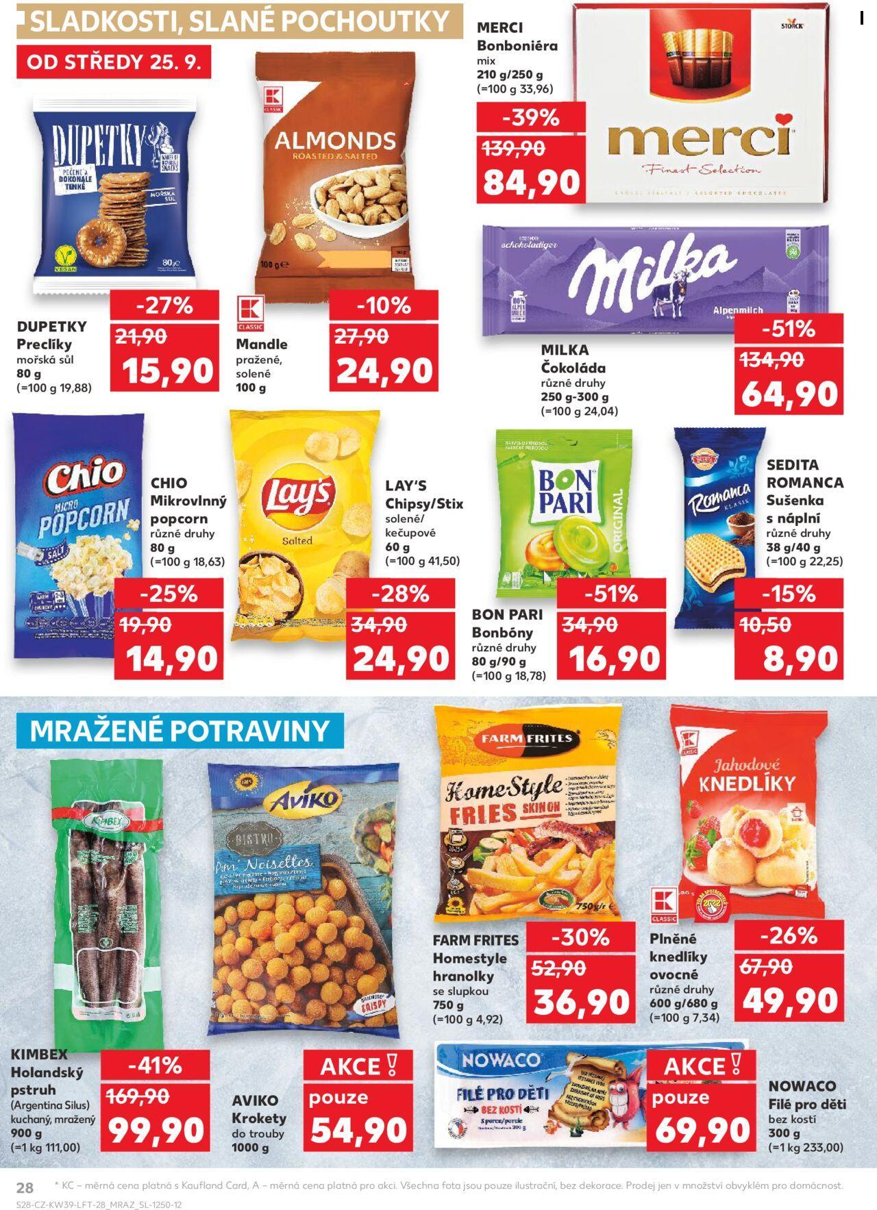 kaufland - Kaufland leták - Plzeň Bory 25.09.2024 - 01.10.2024 - page: 28