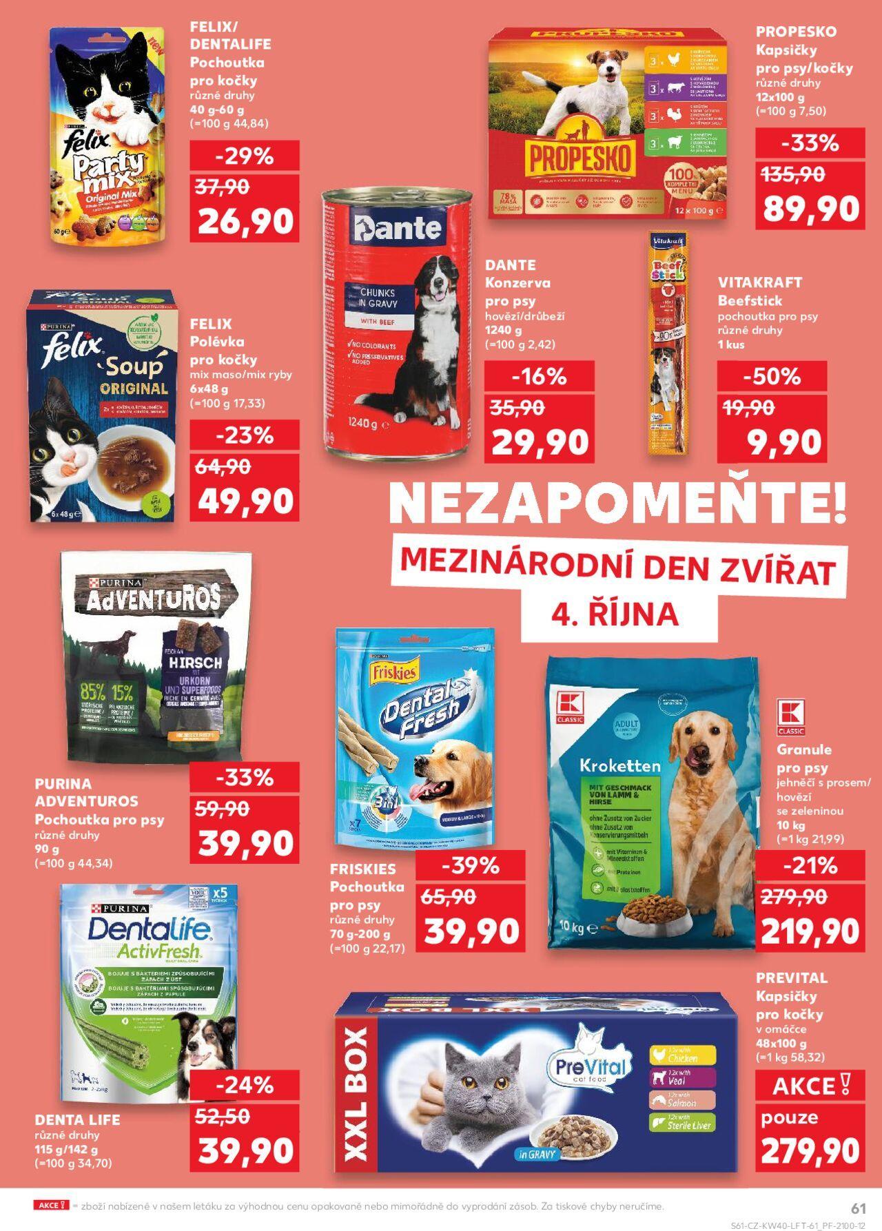 kaufland - Kaufland leták 02.10.2024 - 08.10.2024 - page: 61