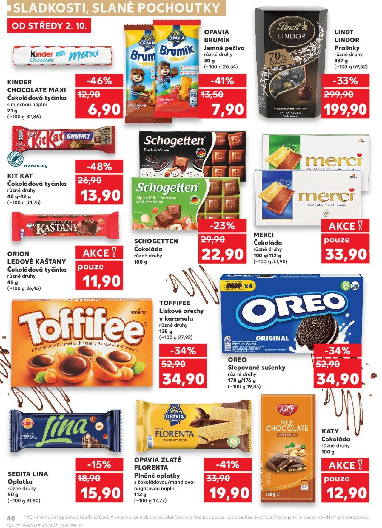 kaufland - Kaufland leták 02.10.2024 - 08.10.2024 - page: 40