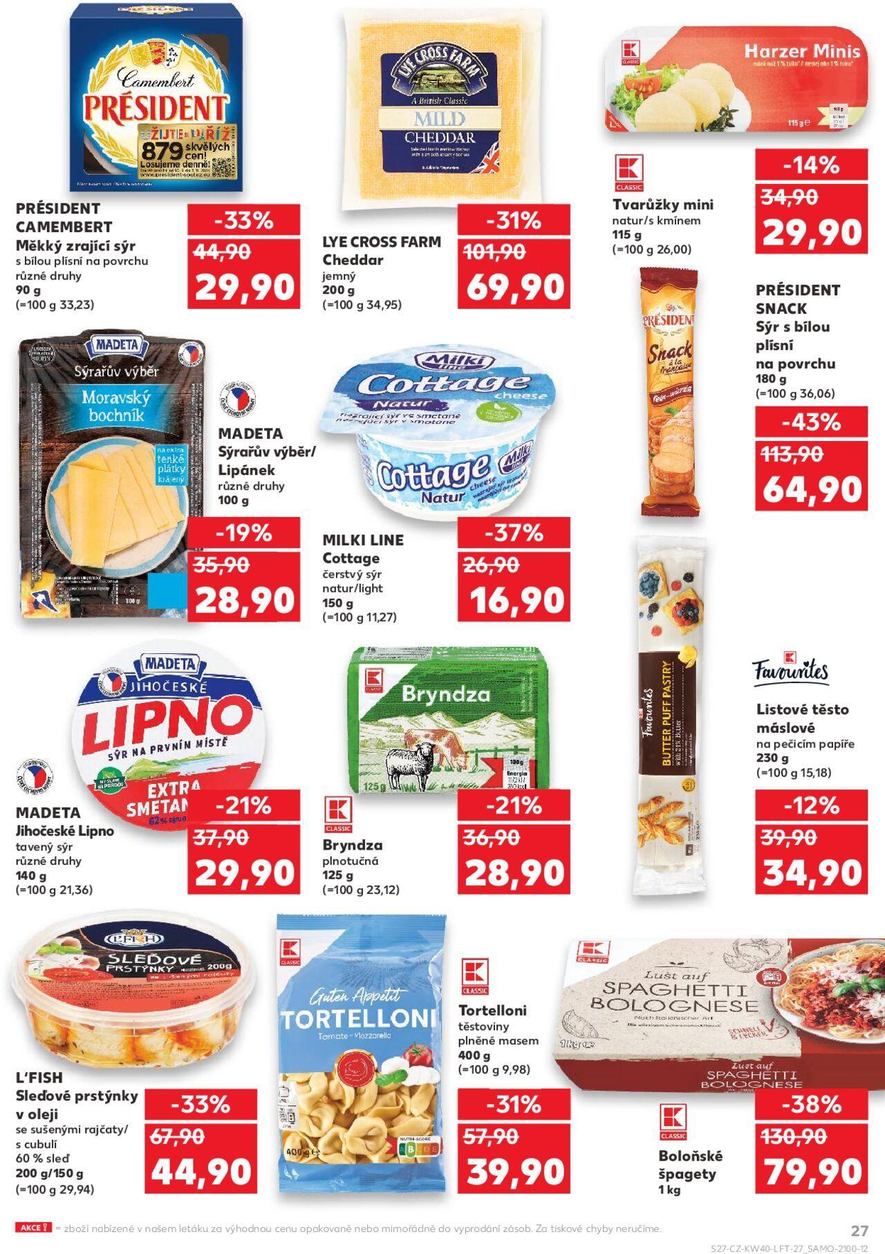 kaufland - Kaufland leták 02.10.2024 - 08.10.2024 - page: 27