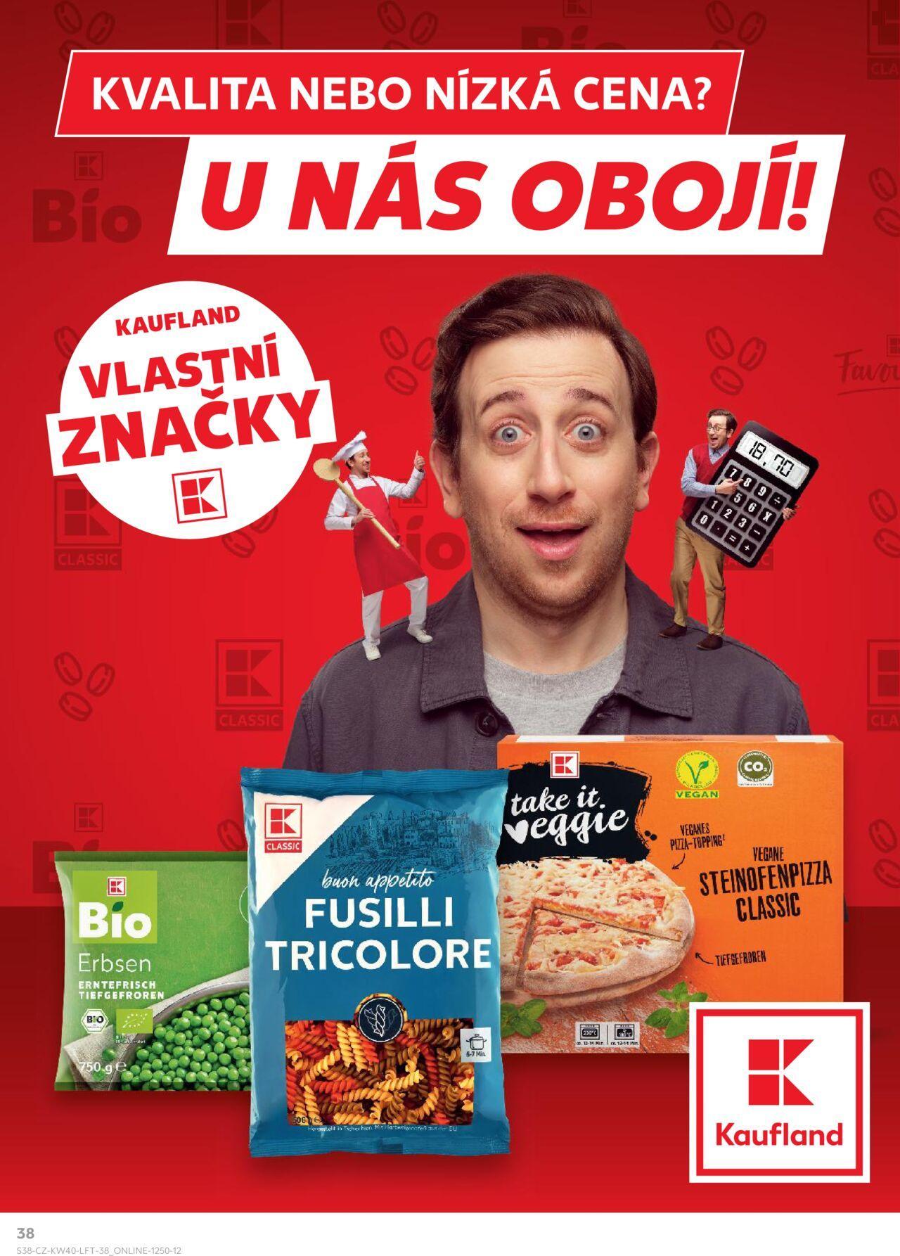 kaufland - Kaufland leták - Chomutov 02.10.2024 - 08.10.2024 - page: 38