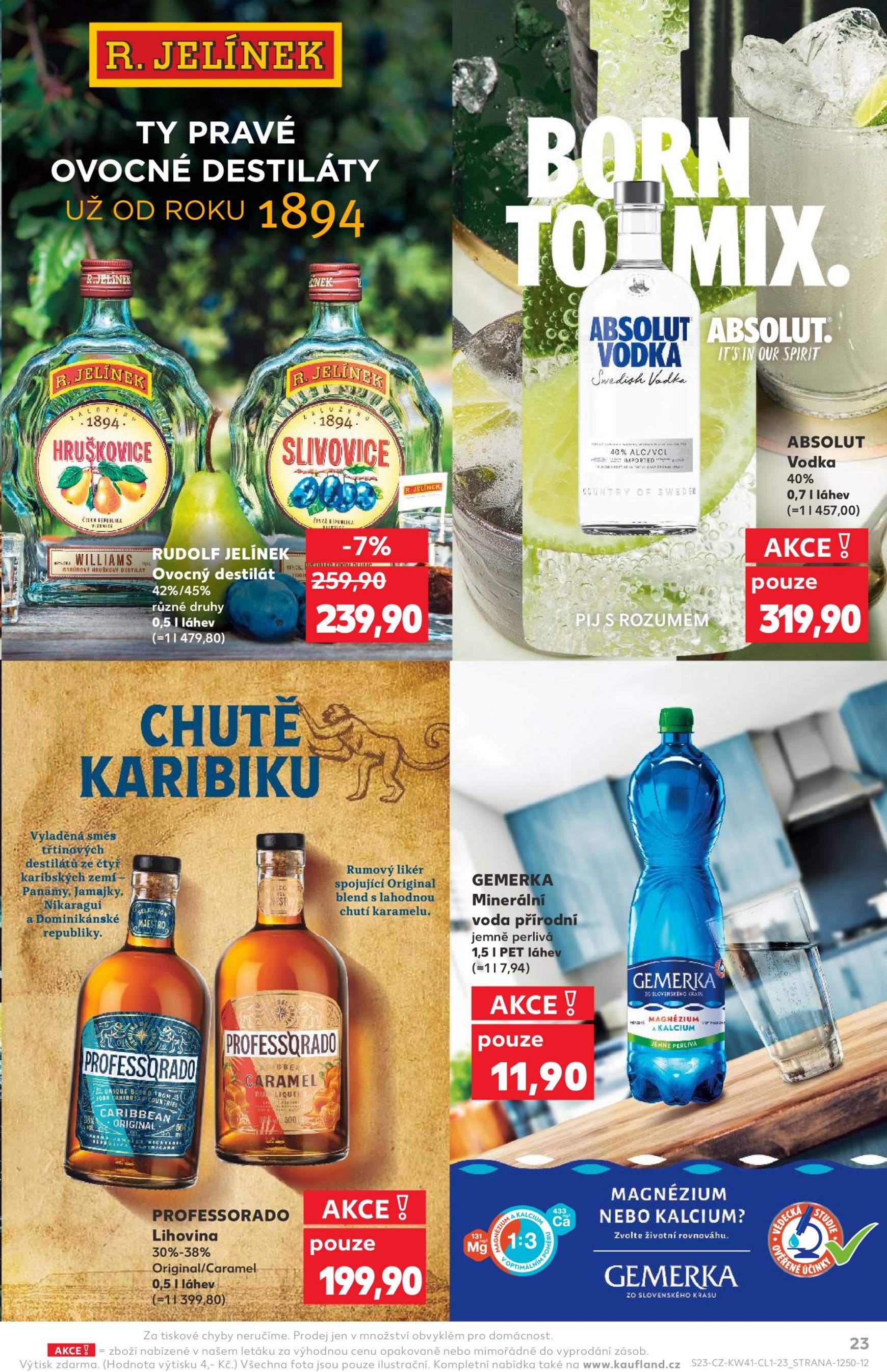 kaufland - Leták Kaufland - Oblíbené značky od 09.10. do 22.10. - page: 23