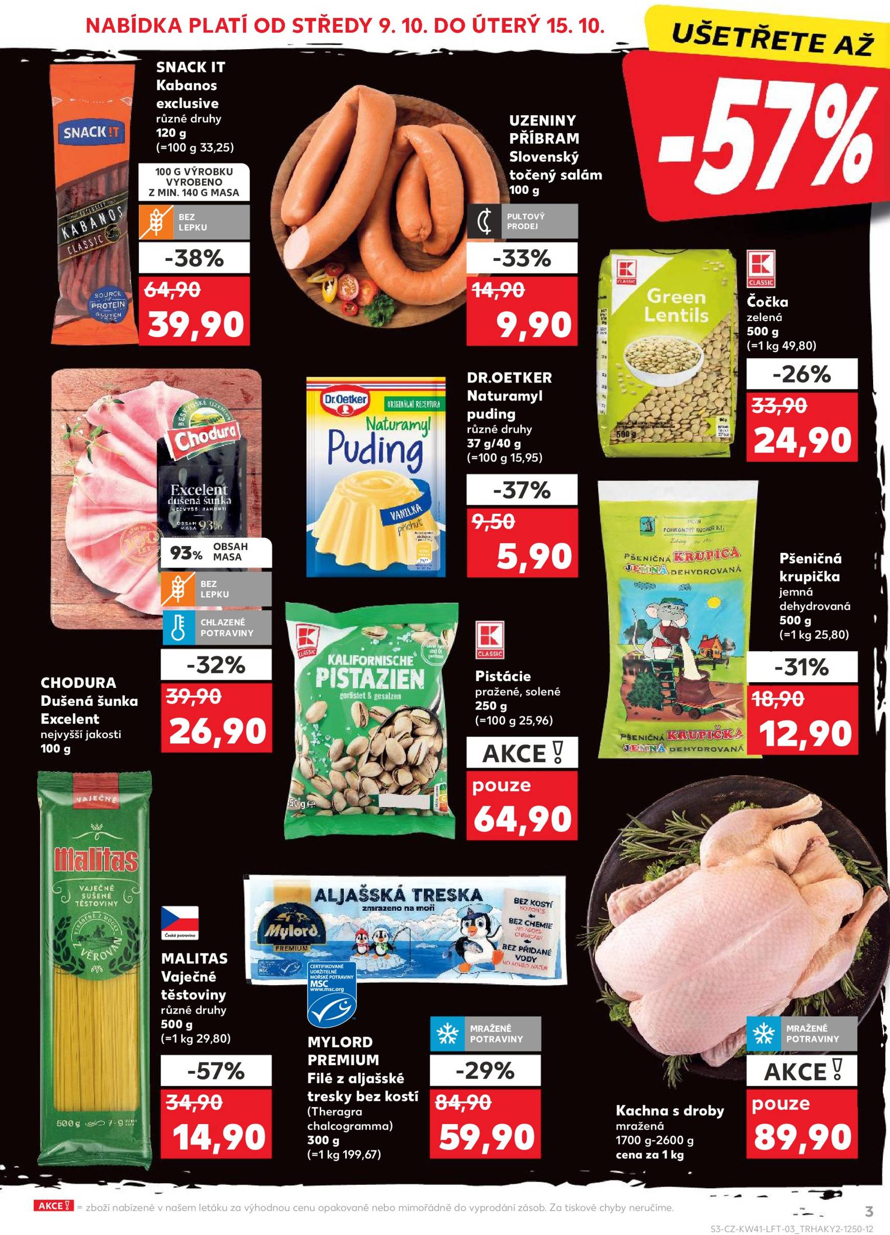 kaufland - Leták Kaufland od 09.10. do 15.10. - page: 3